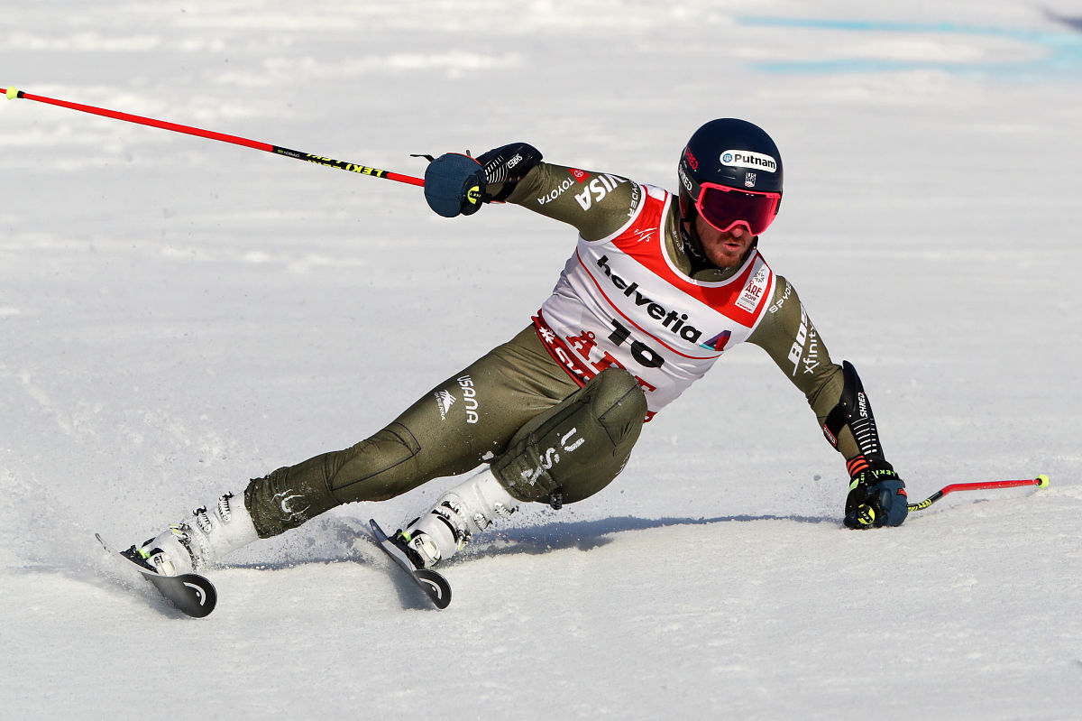 2019年2月15日,瑞典,2019世界高山滑雪锦标赛男子大回转赛况.are, swe