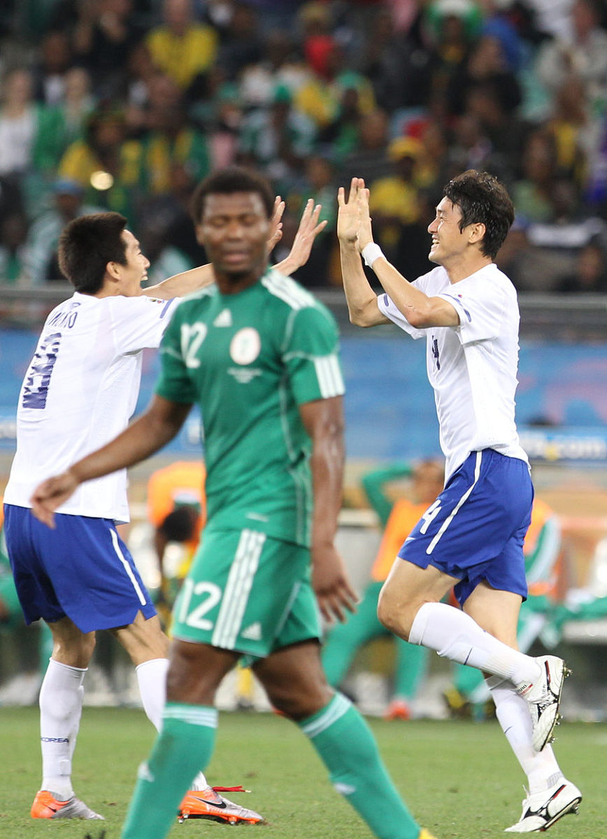 2010年6月22日,南非德班,2010<strong>世界</strong>杯b组末轮,尼日利亚vs韩国.