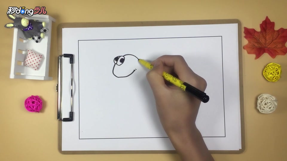 「手工」简笔画小蛇 简单好学