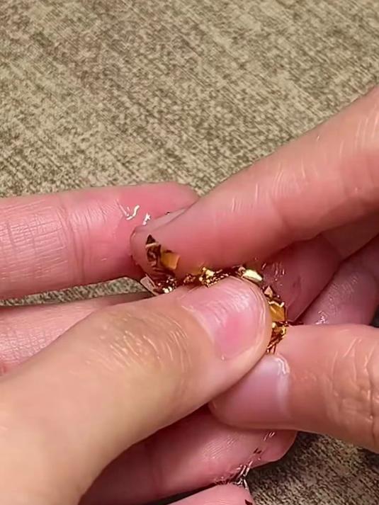 新年盒子蛋糕奢华金箔有钱花