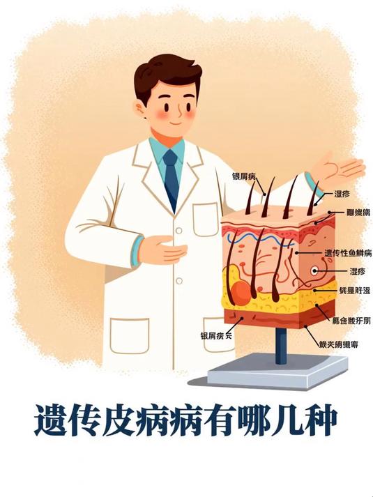 遗传皮肤病有哪几种 #健康扬帆季#