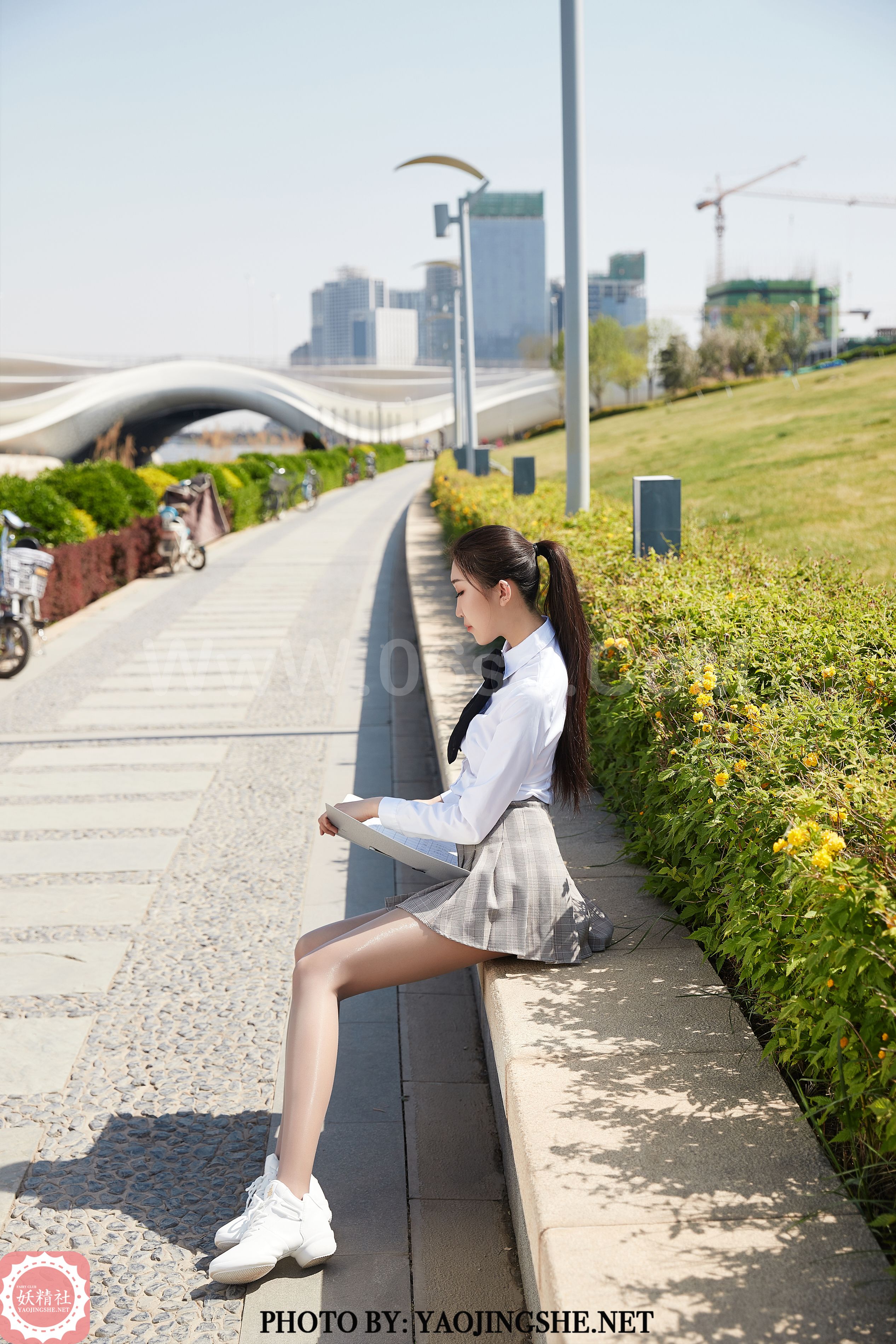 图片[10]-[YaoJingShe 妖精社] T2010《苏伟-河边学生装》[44P323M]-六色网