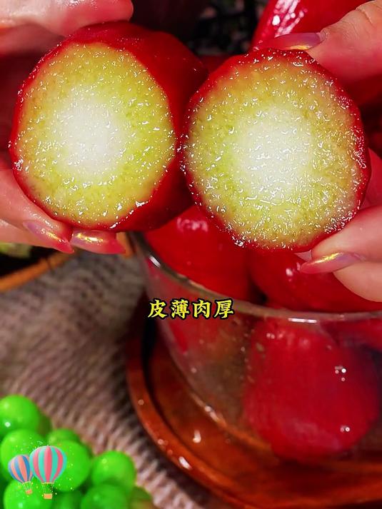树上熟莲雾,清甜不腻超爽口