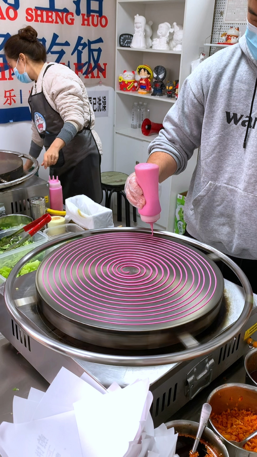 你们当地有这种特色煎饼吗?花式果蔬煎饼