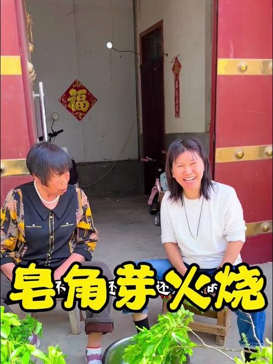 河南得特色皂角芽菜火烧你们都吃过吗?