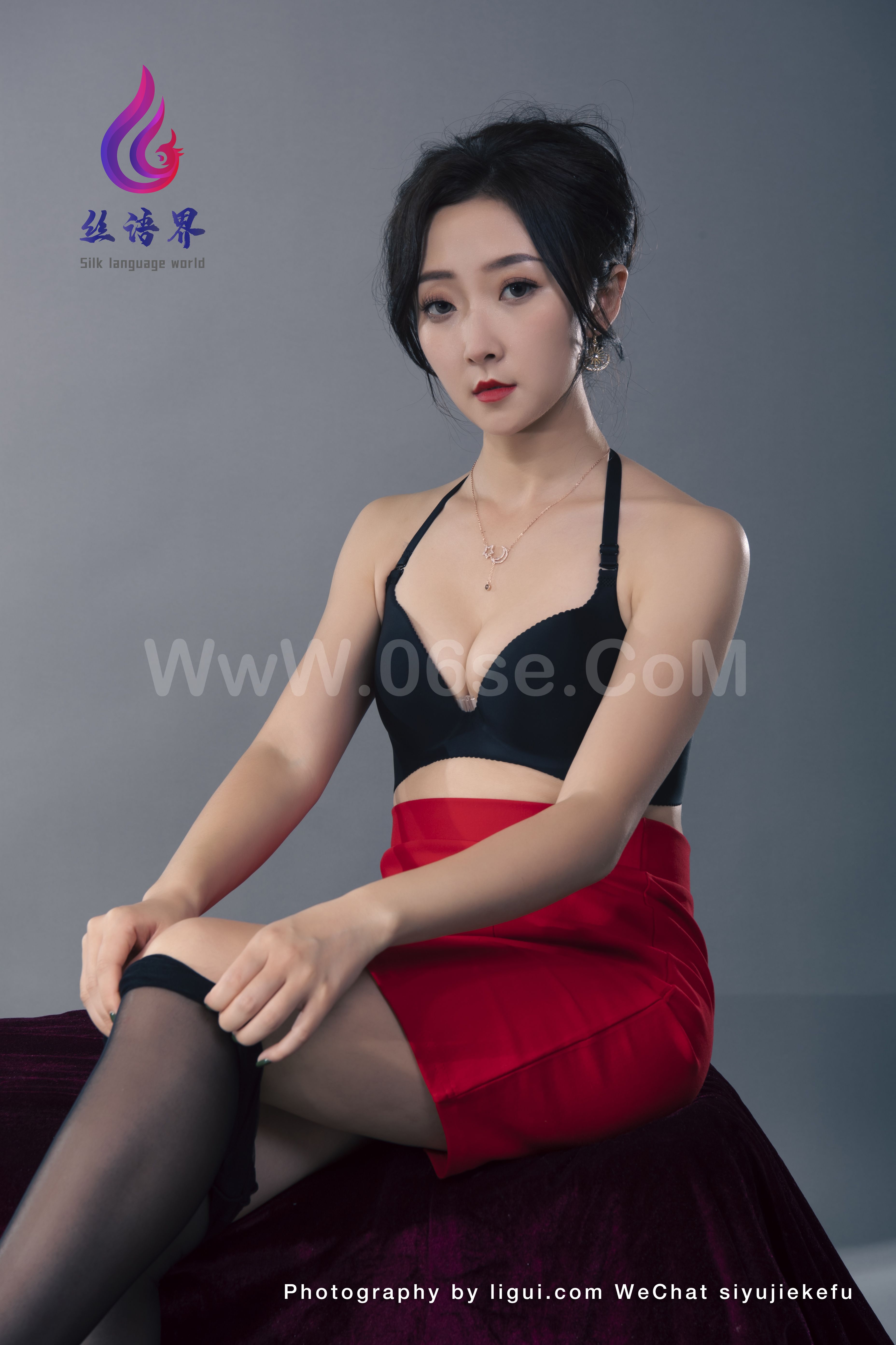 图片[44]-[Ligui丽柜] 2022.04.27 网络丽人 Model 愉心-六色网