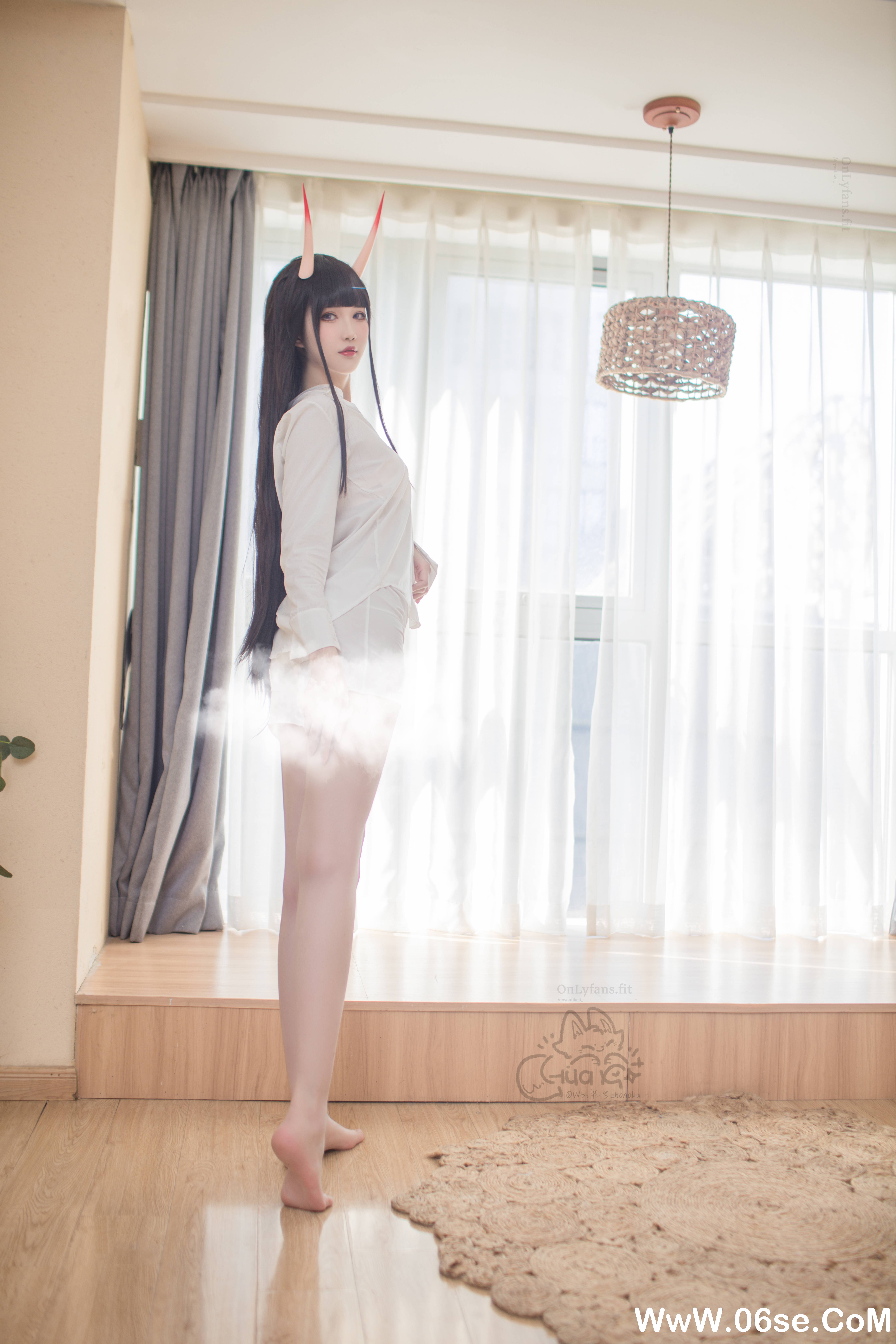 图片[12]-花兮_honoka NO.003 — 能代 宁静的六叠间 [18P393M]-六色网