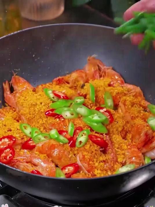 避风塘素食新做法!杏鲍菇撕条仿蟹肉,酥脆鲜香以假乱真