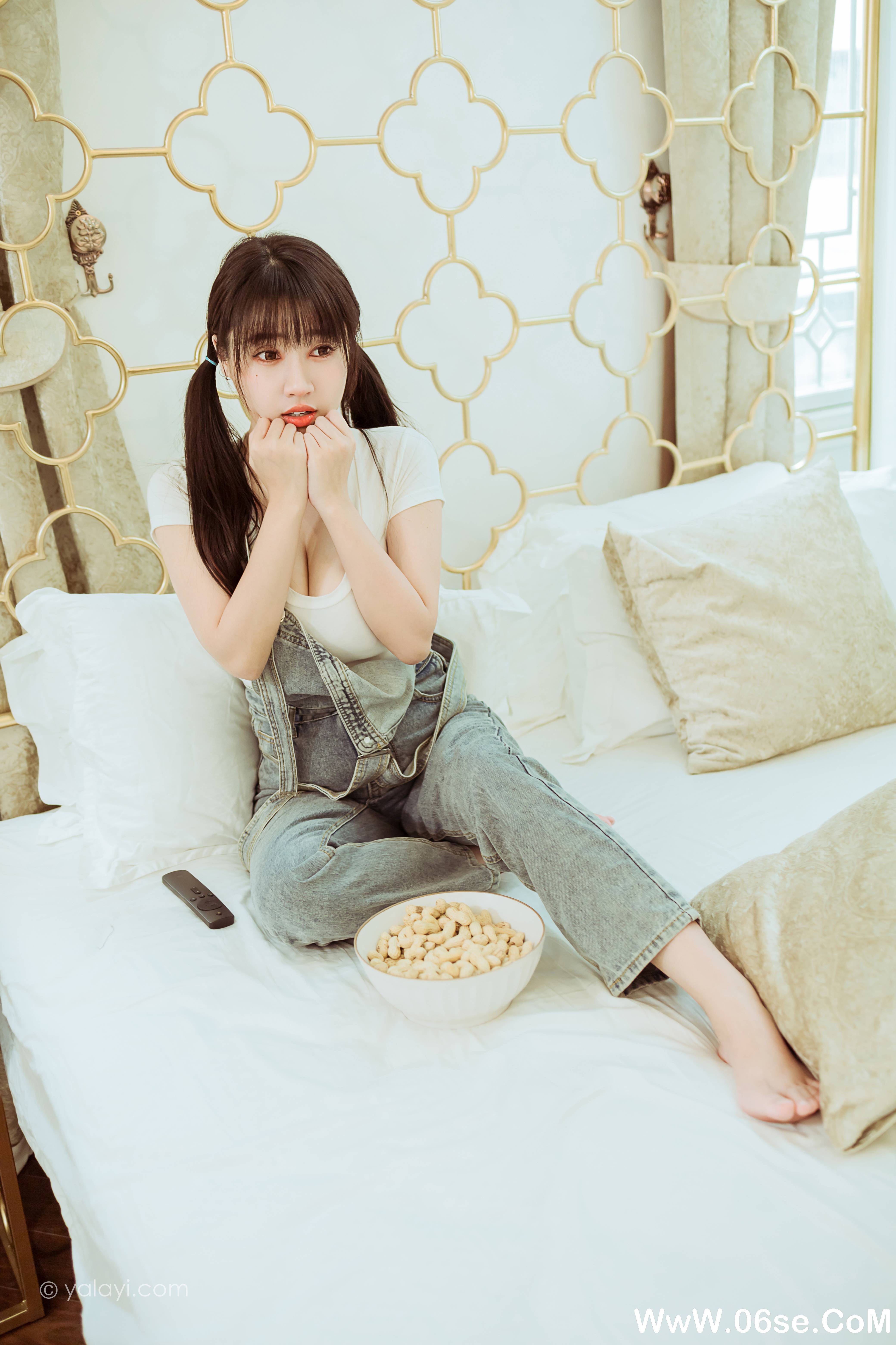 图片[6]-[YALAYI雅拉伊] 2022.03.22 NO.906 虞艺《开心宅家》[39+1P398M]-六色网