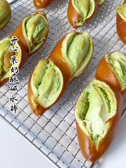 私房爆款,奶酥碱水棒