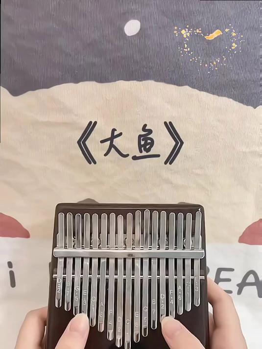 几分钟就可以学会的大鱼 卡林巴