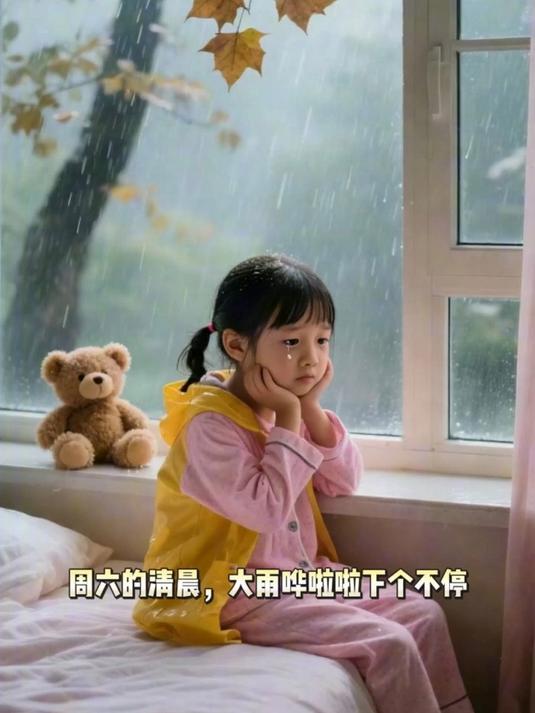 儿童品格培养故事《让雨天变有趣的小鸭子》