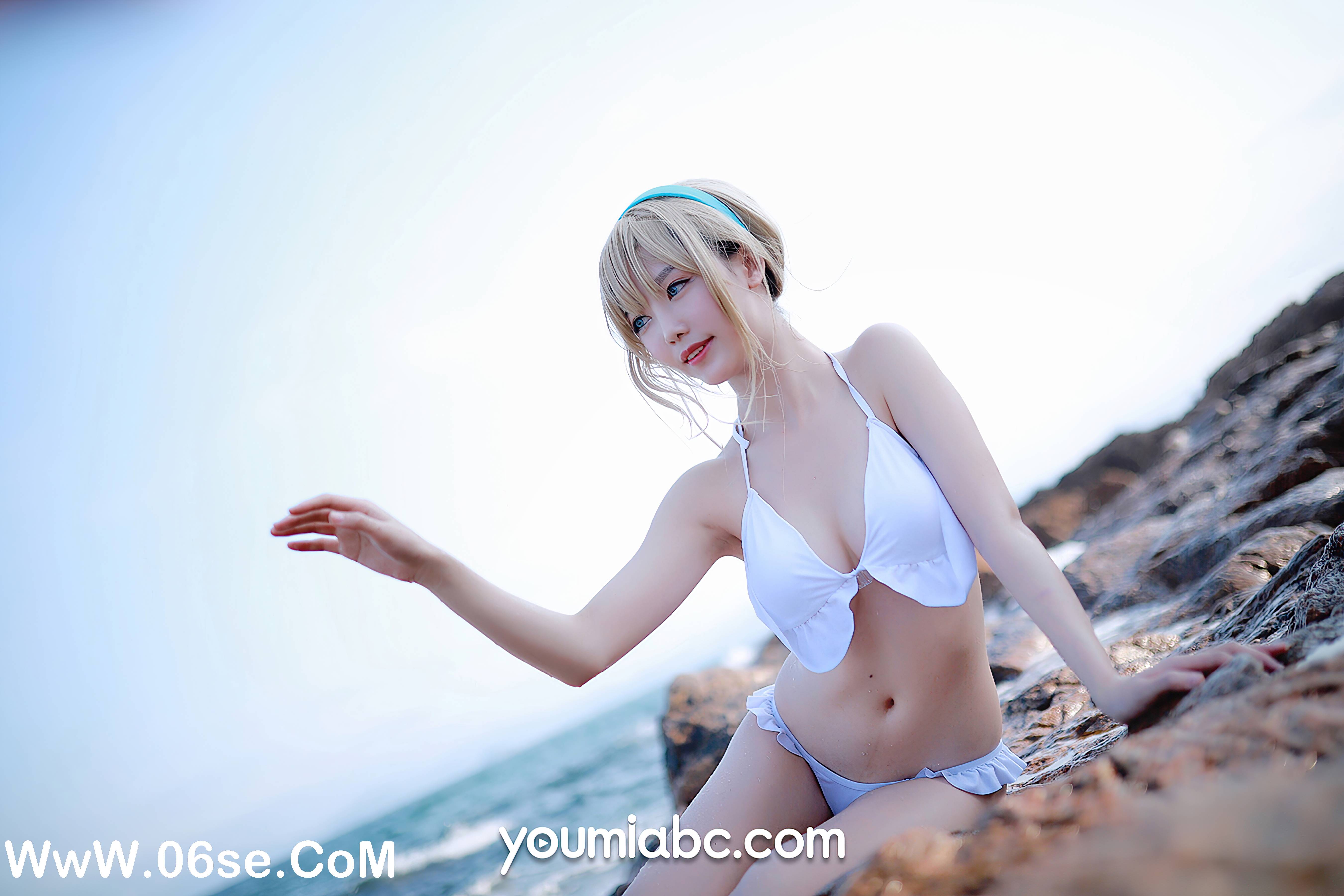图片[17]-[YouMi尤蜜] 2020.12.09 海边的索米 抖娘利世[24+1P473M]-六色网