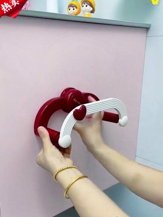 盆子多到能开超市？这架子挂墙狂装七八个！折起来薄如隐形！