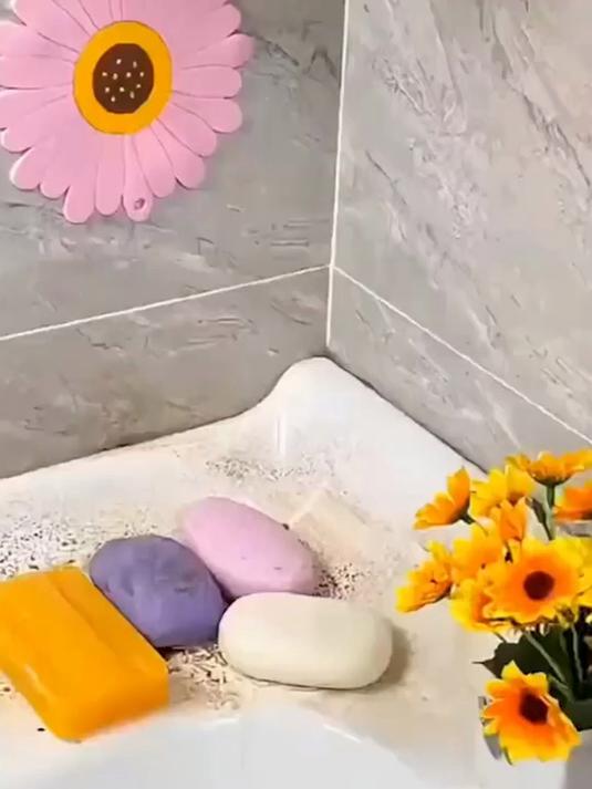 洗护新搭档!鲸鱼肥皂盒,买1得2,免打孔收纳!