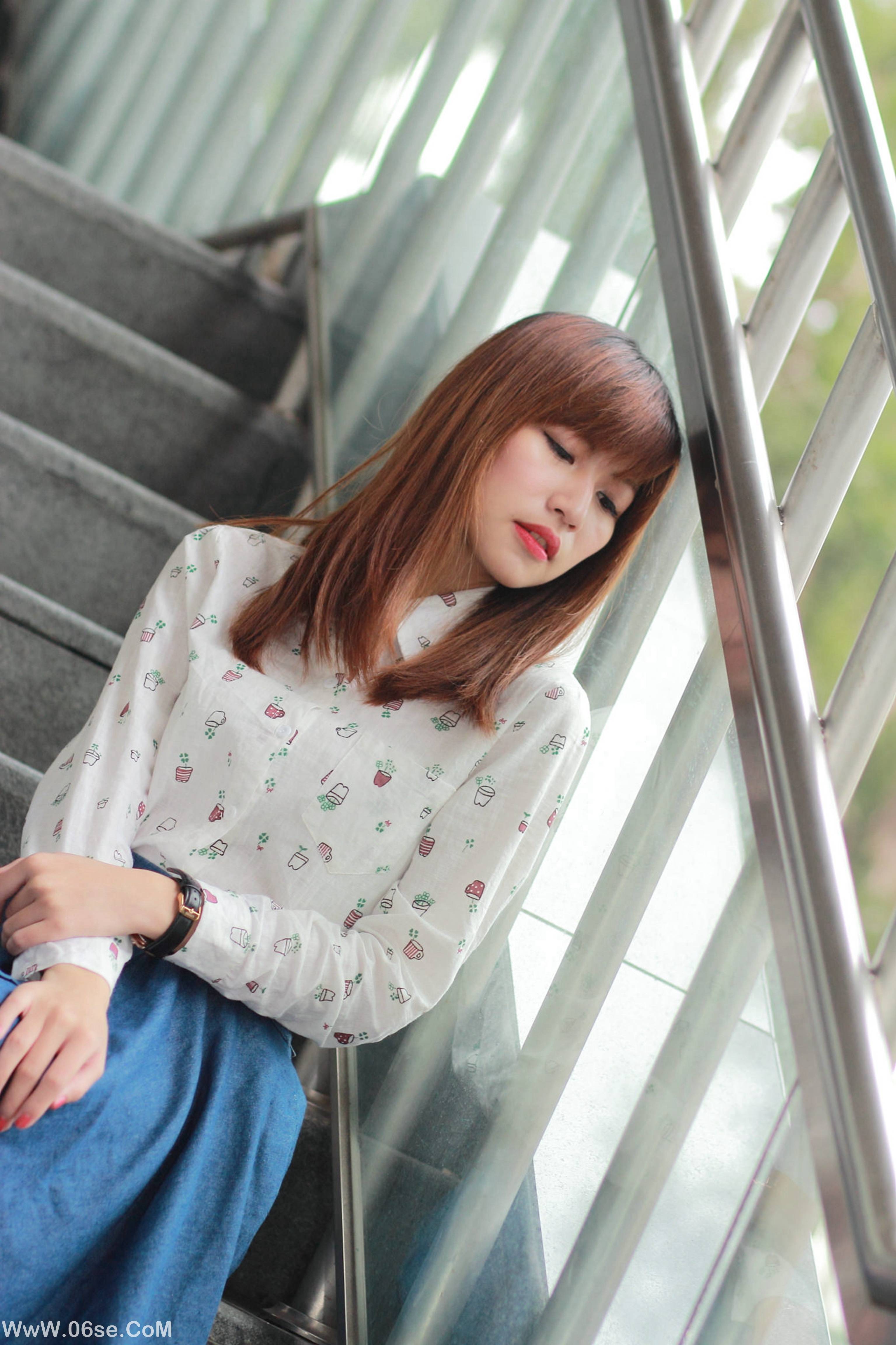 图片[9]-制服の女生 NO.001 林温蒂[51P237M]-六色网
