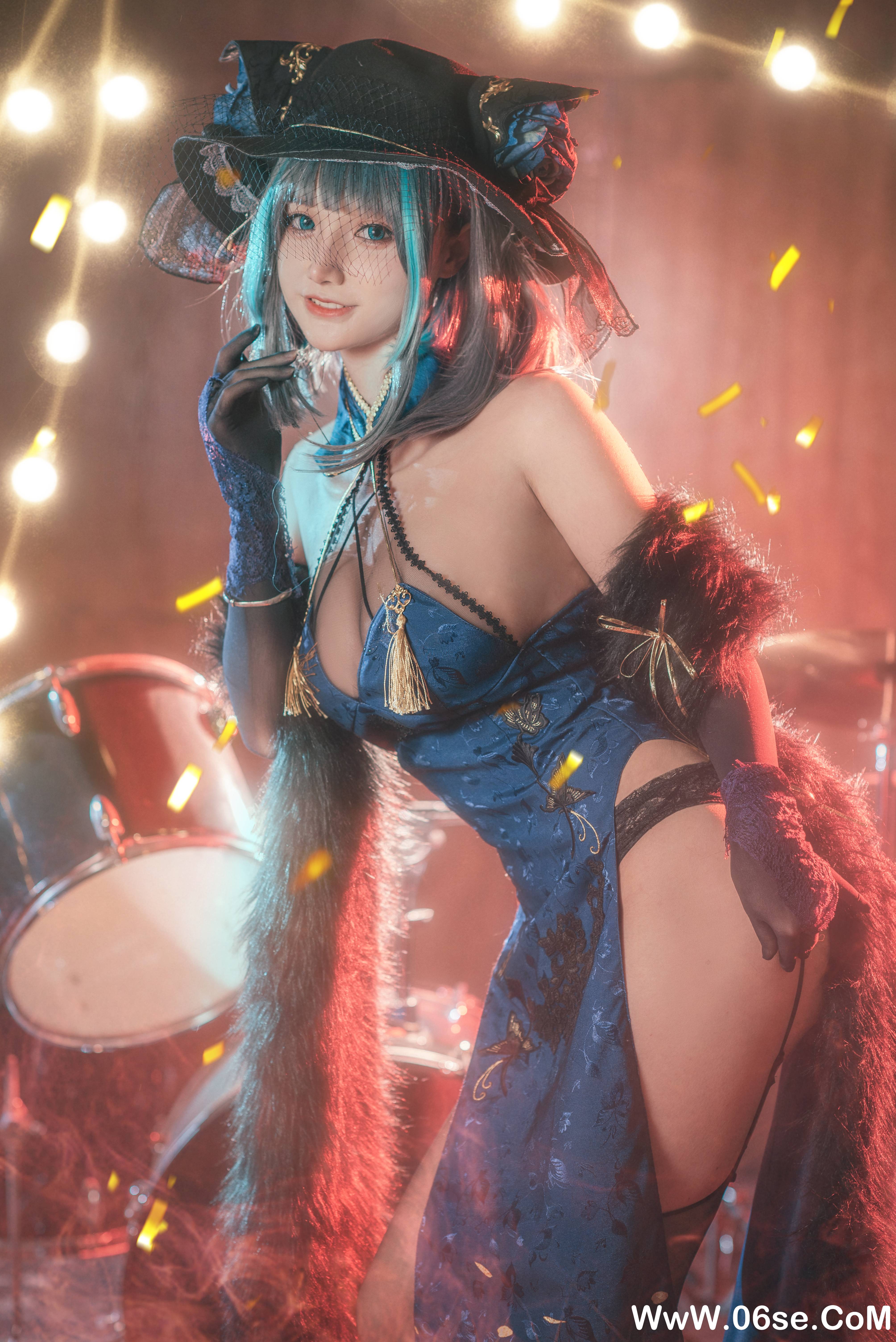 图片[6]-仙九Airi NO.017 — 柴郡旗袍 [22P369M]-六色网