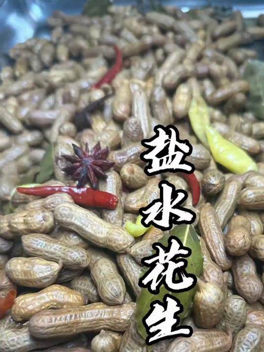 商用版烧烤店必备美食盐水花生教程