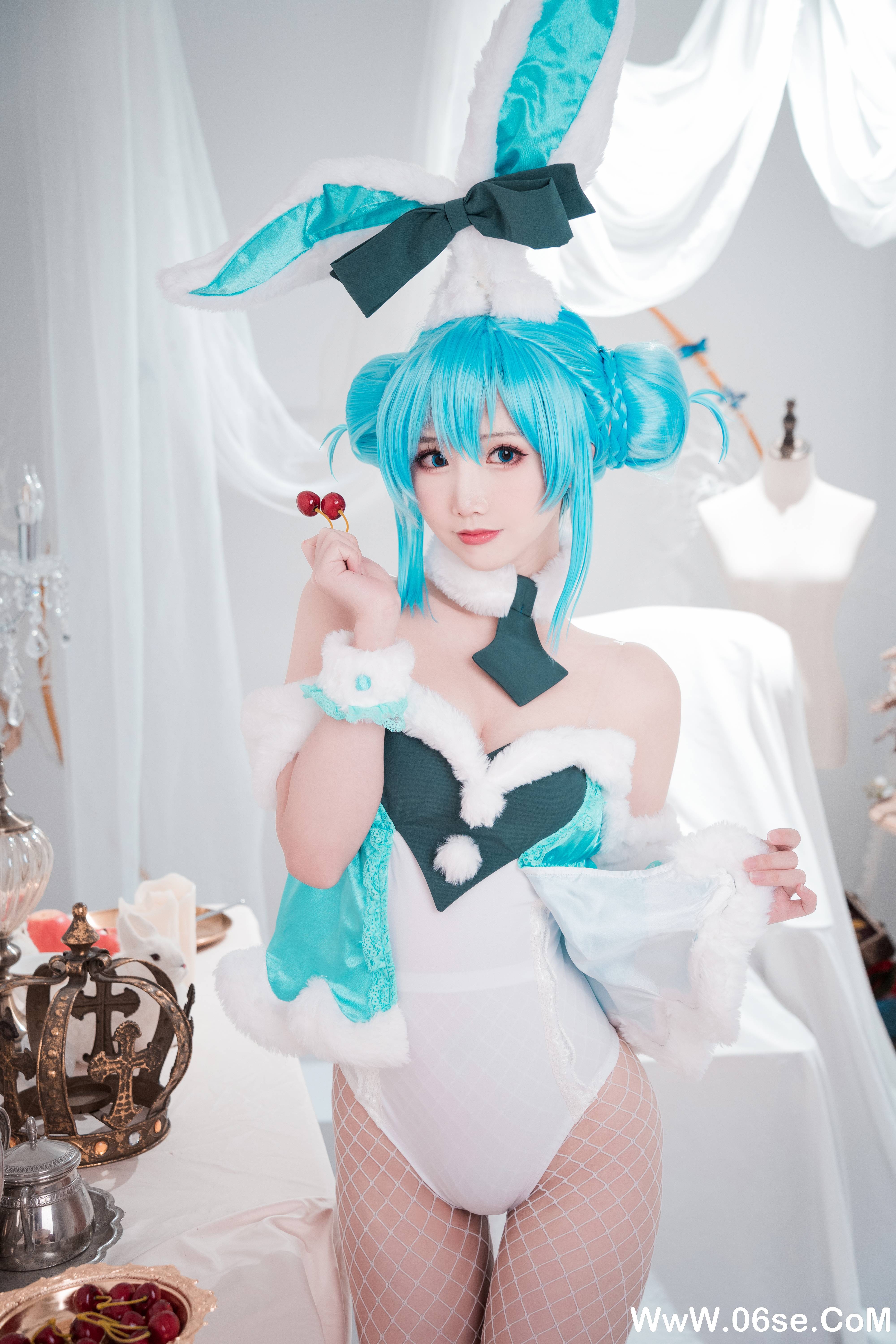 图片[5]-Coser面饼仙儿 – 初音兔女郎[17P139M]-六色网