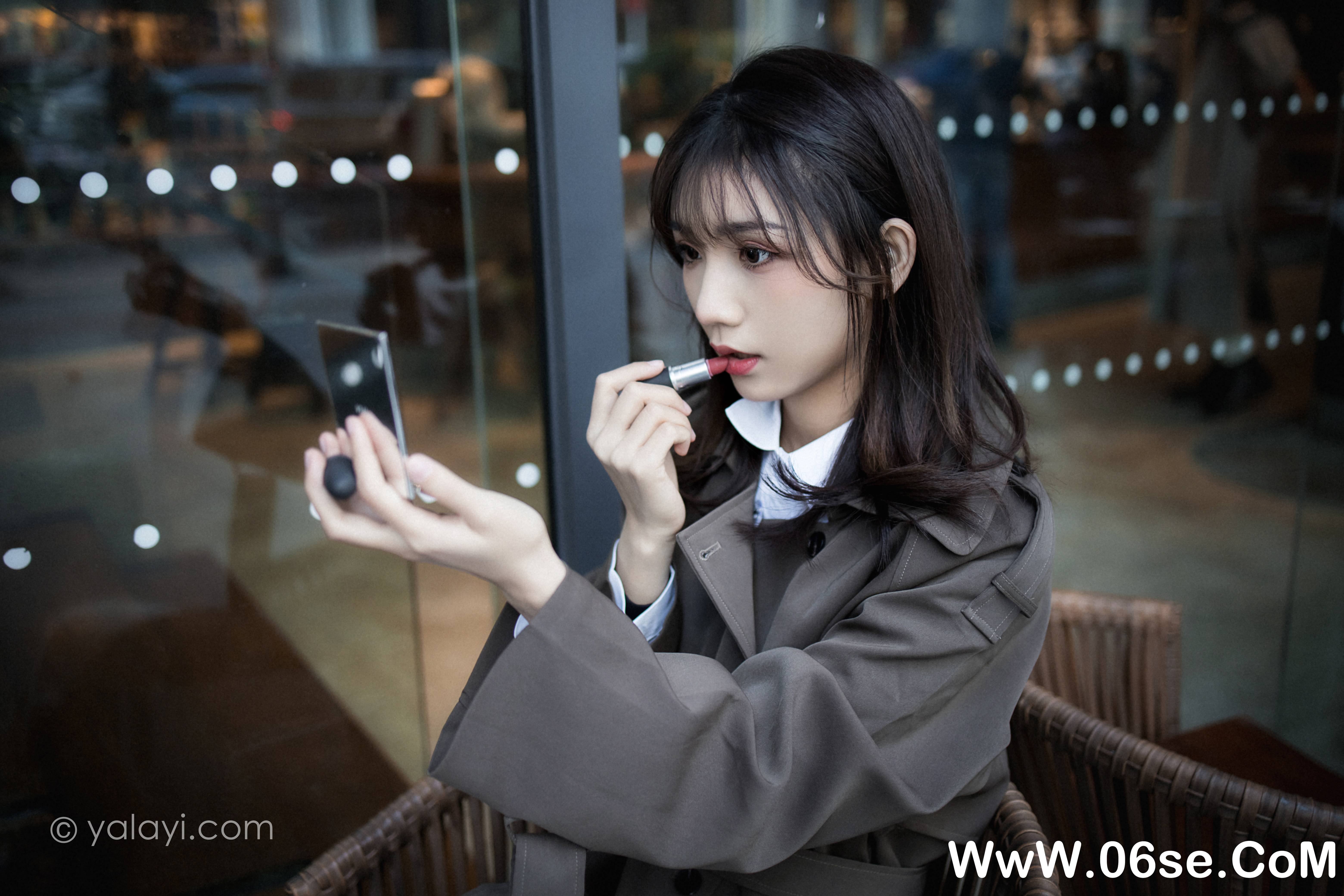 图片[2]-[YALAYI雅拉伊] 2021.02.03 NO.758 果果《迷失在都市》[33P+1P333M]-六色网