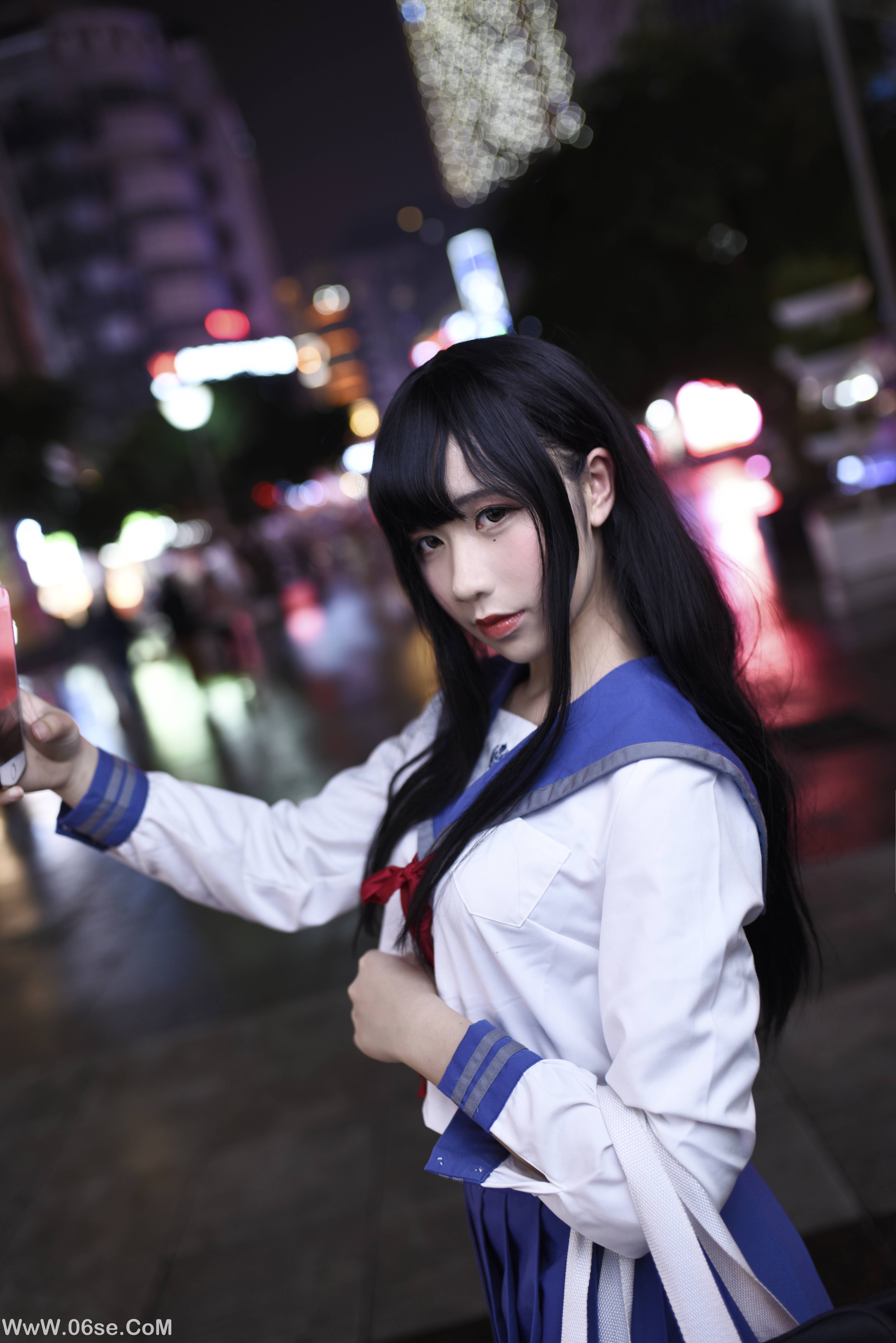 图片[17]-九曲Jean NO.005 – 雨天JK[21P309M]-六色网
