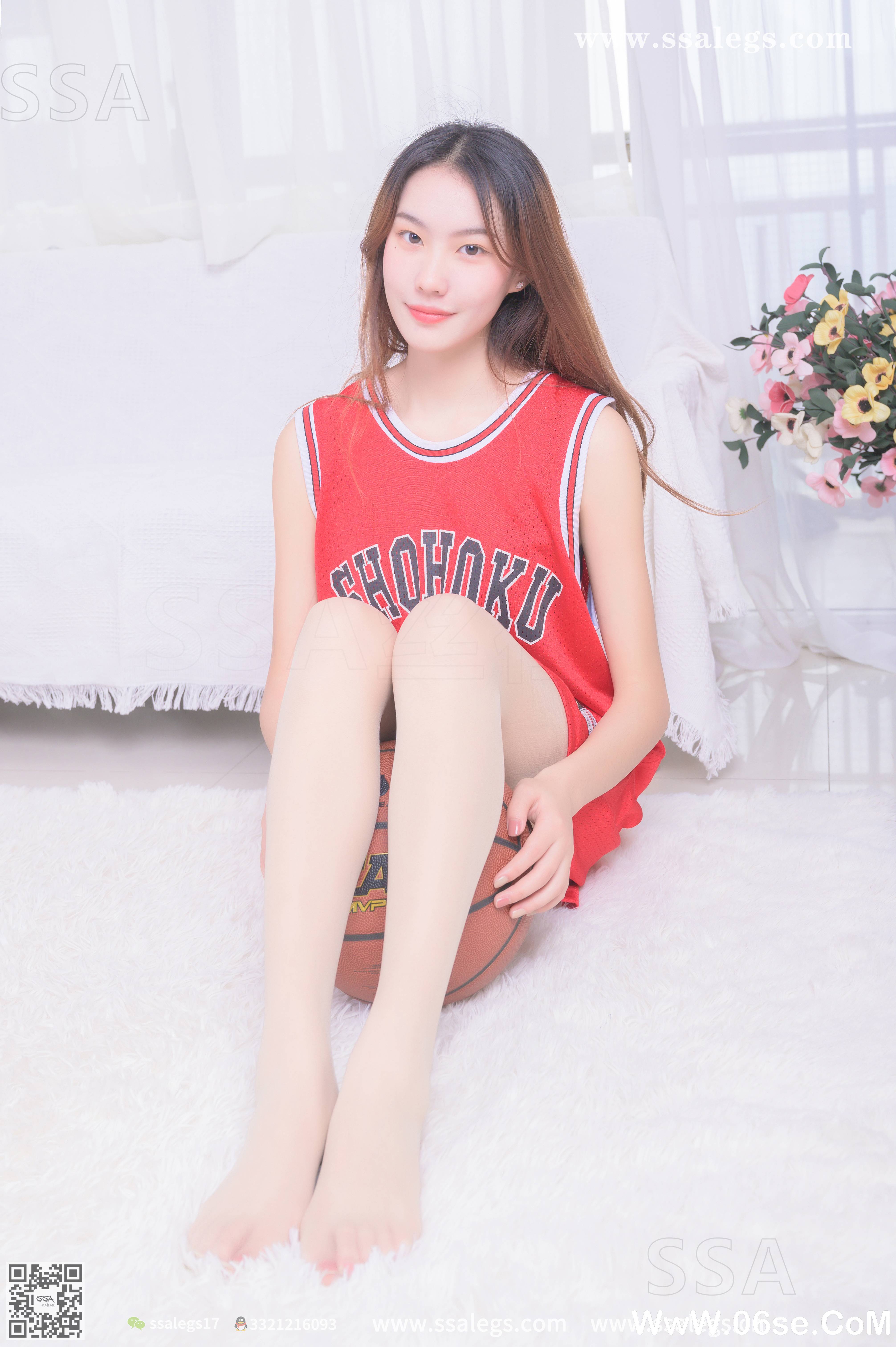 图片[55]-[SSA丝社] NO.325 素素小姐姐放假在家穿丝袜陪你玩篮球(下)[127P1.38G]-六色网