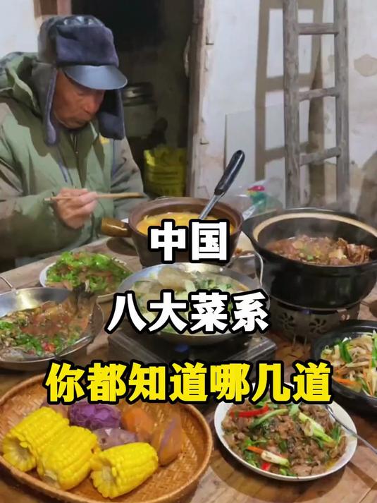 中国八大菜系，都有哪些代表菜，你吃过几种？