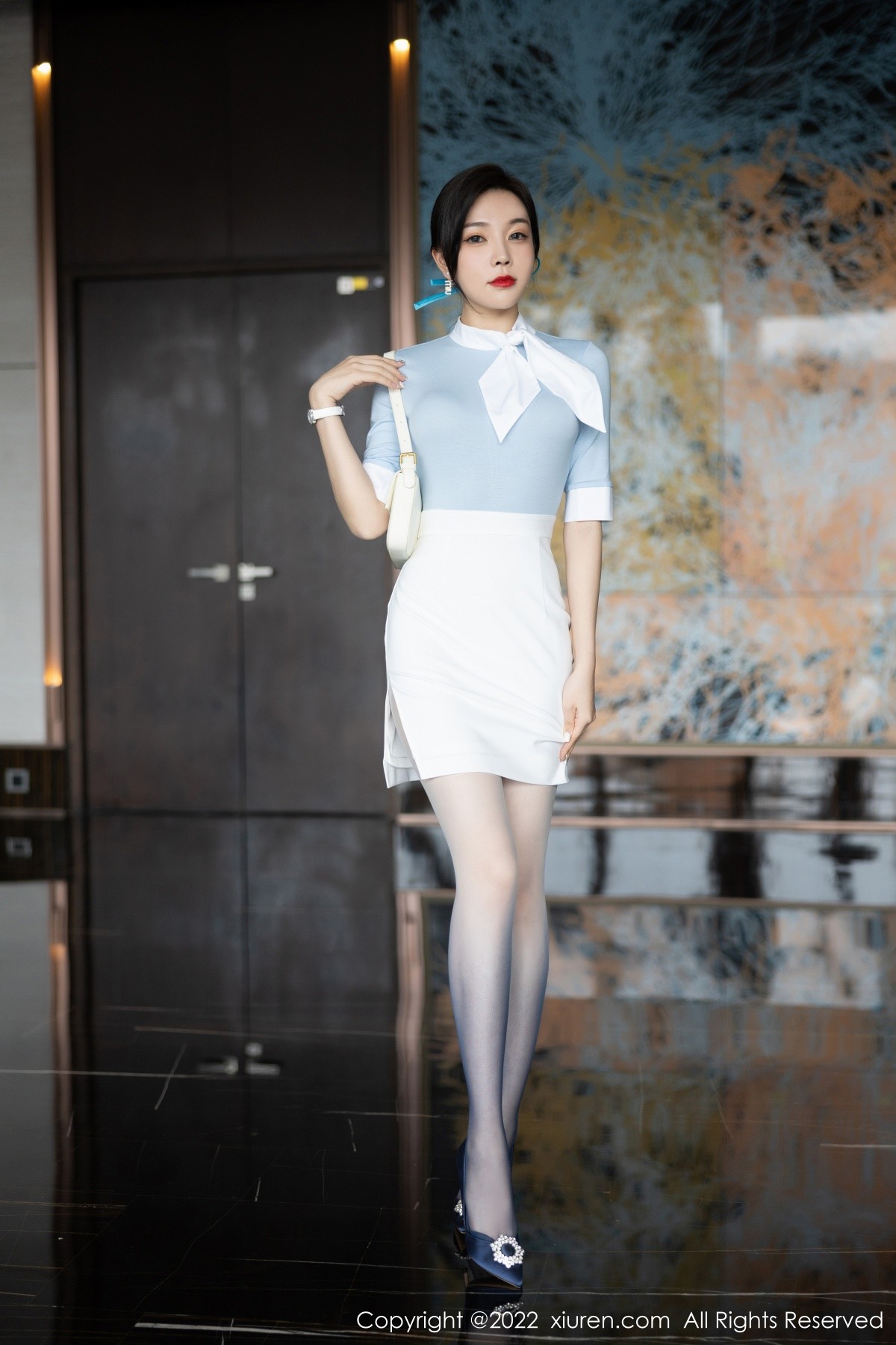 图片[2]-【XiuRen秀人网】2022.09.26 Vol.5643 徐莉芝Booty【85P】-六色网