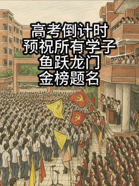 2025高考,预祝所有考生鱼跃龙门,金榜题名