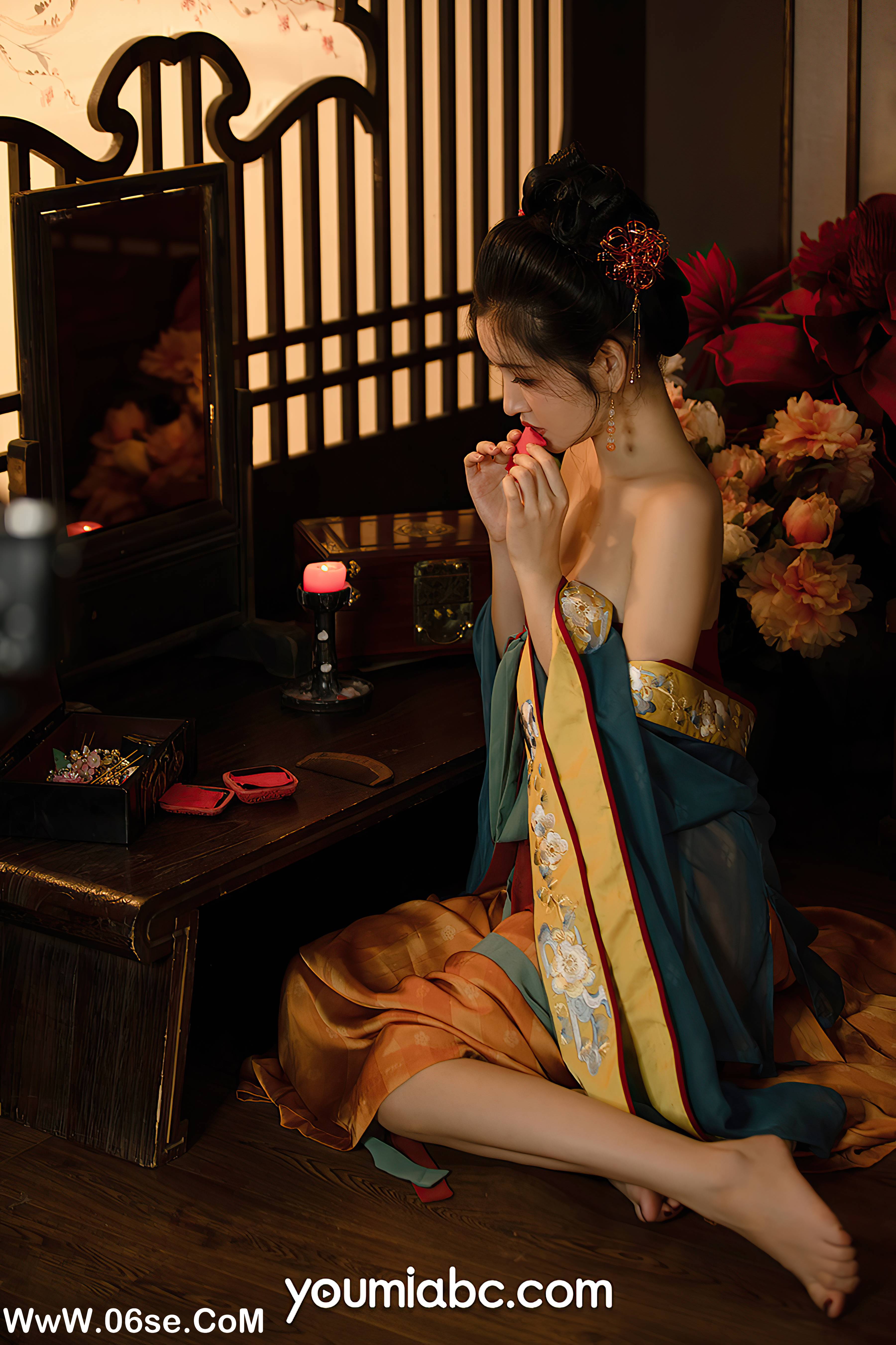 图片[49]-[YouMi尤蜜] 2021.11.23 夜话西窗烛 沈梦瑶[49+1P939M]-六色网