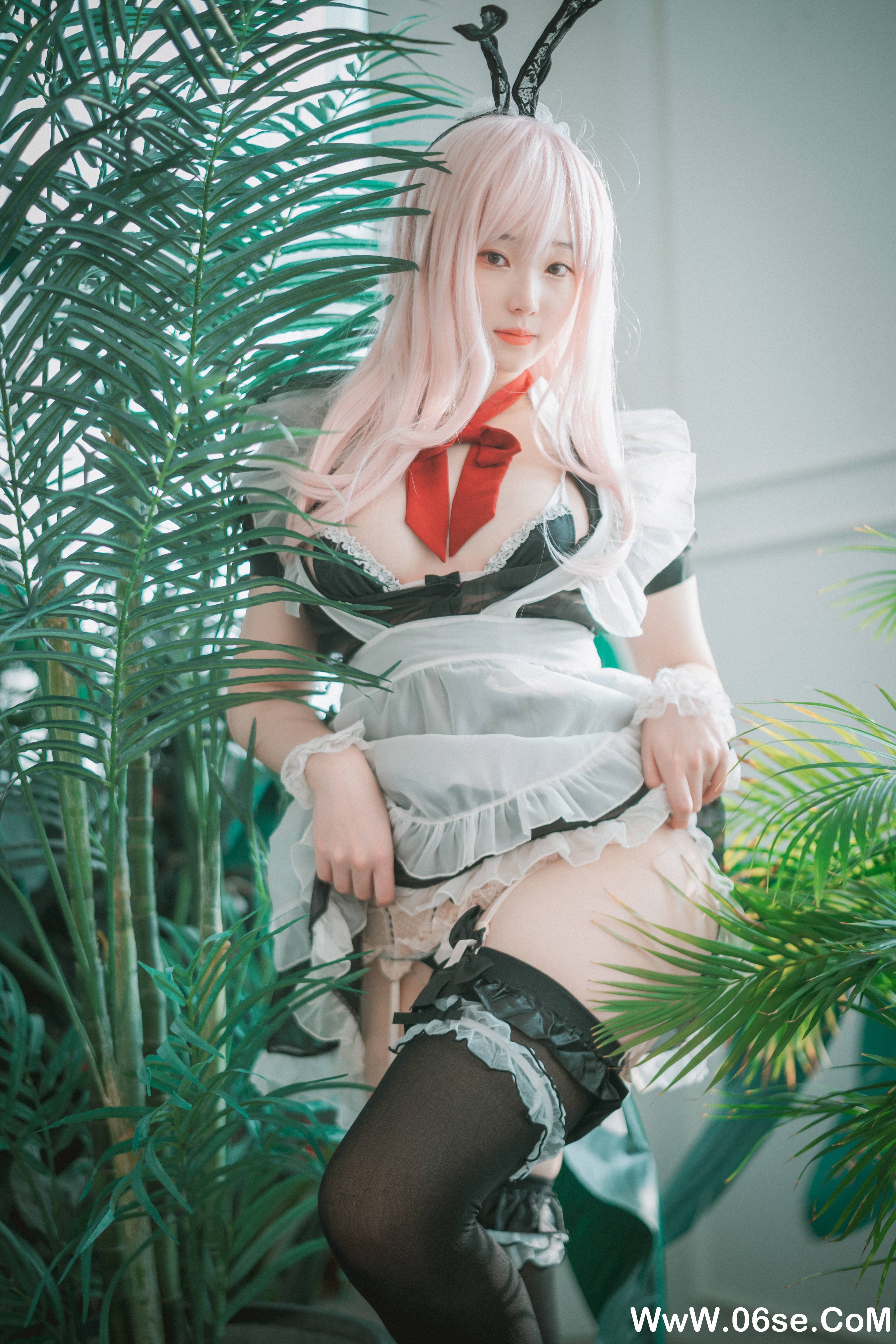 图片[50]-DJAWA — NO.122 Sheer Bunny Maid [51P450M]-六色网
