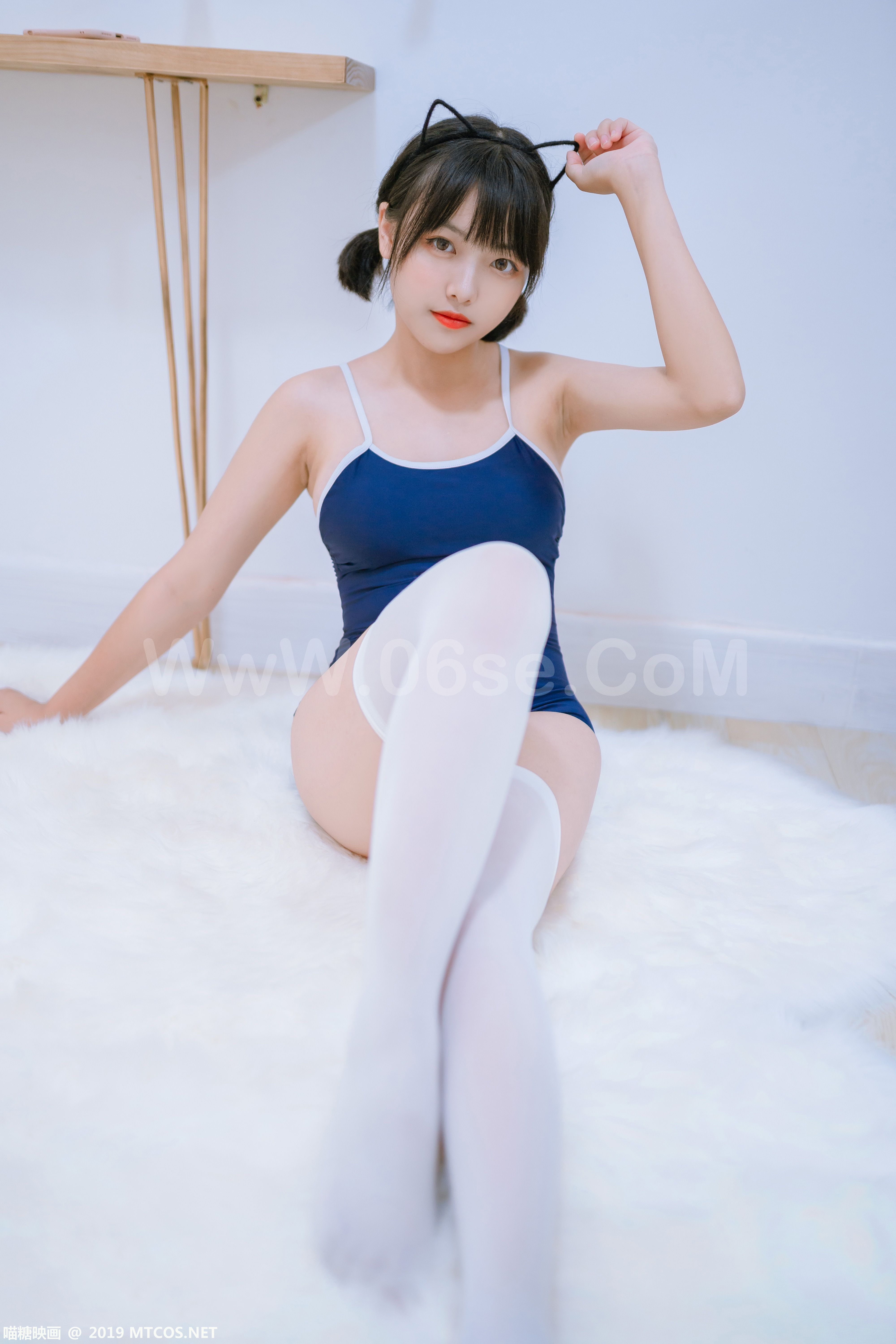 图片[19]-[MTCos] 喵糖映画 Vol.040 猫君君_MaoJun 猫耳朵-六色网
