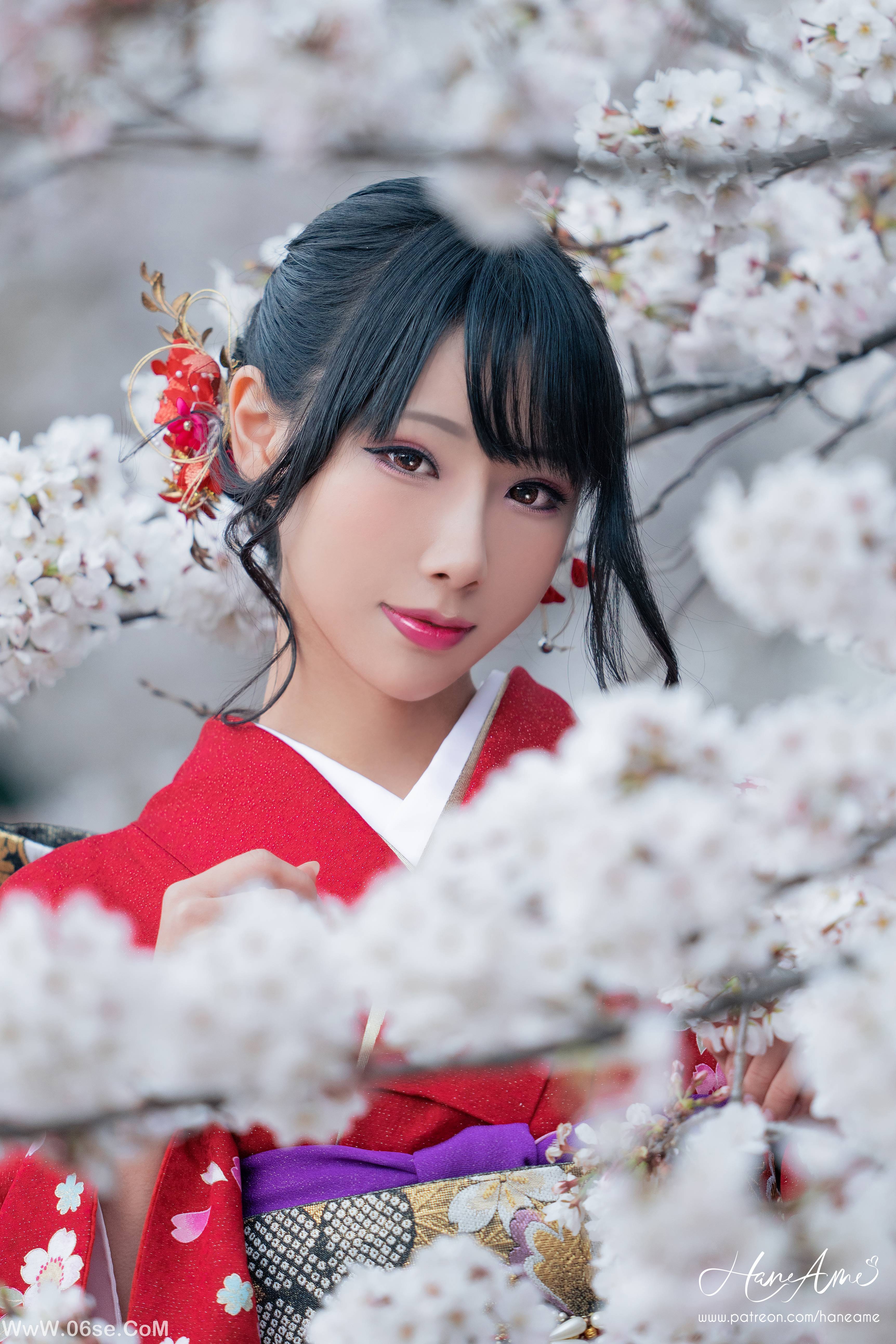 图片[7]-Hane Ame 雨波写真 NO.013 – 赤紅和服[38P736M]-六色网