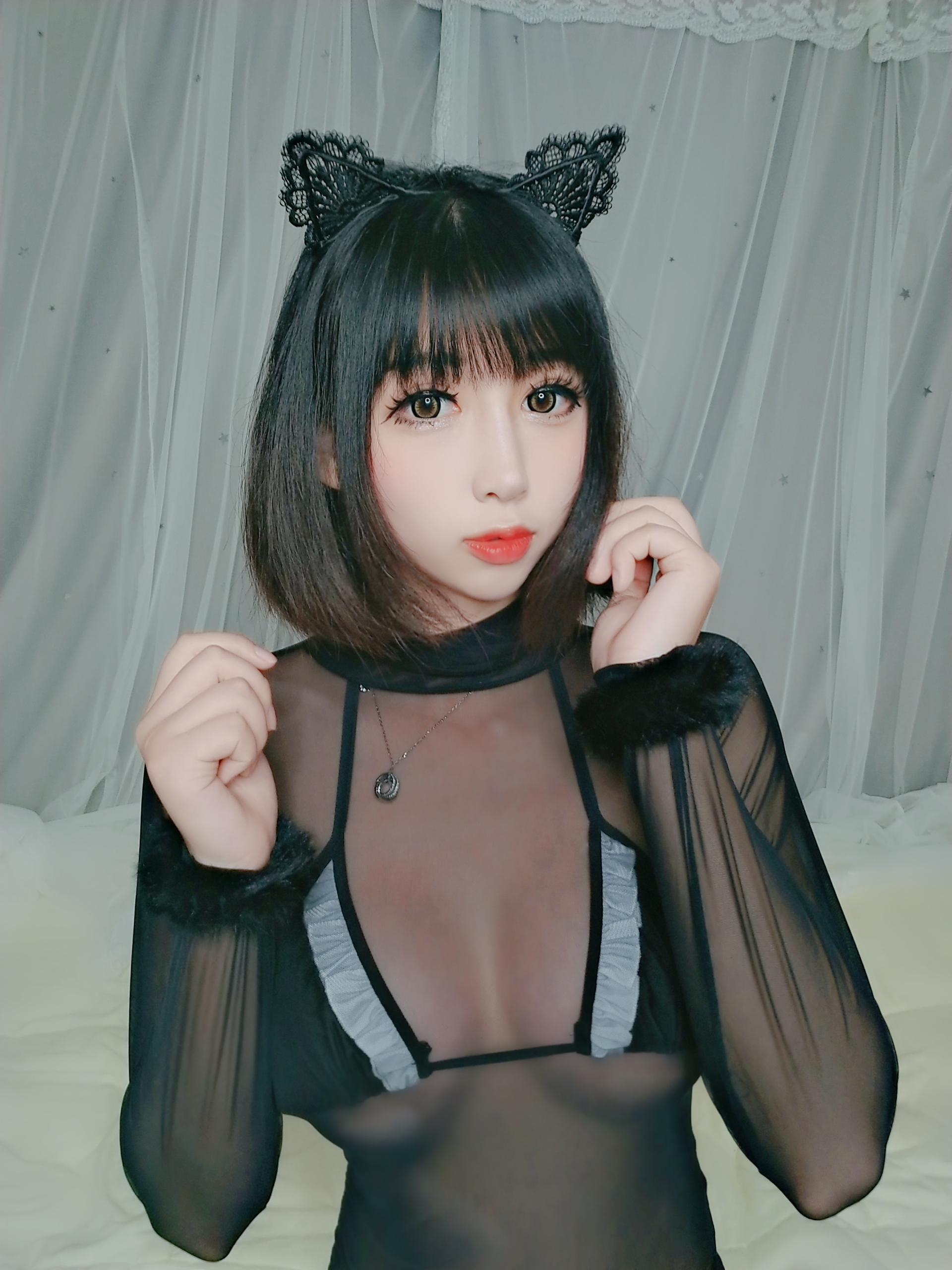 图片[17]-黑米粥 NO.005 – 黑猫 [40P+1V117M]-六色网