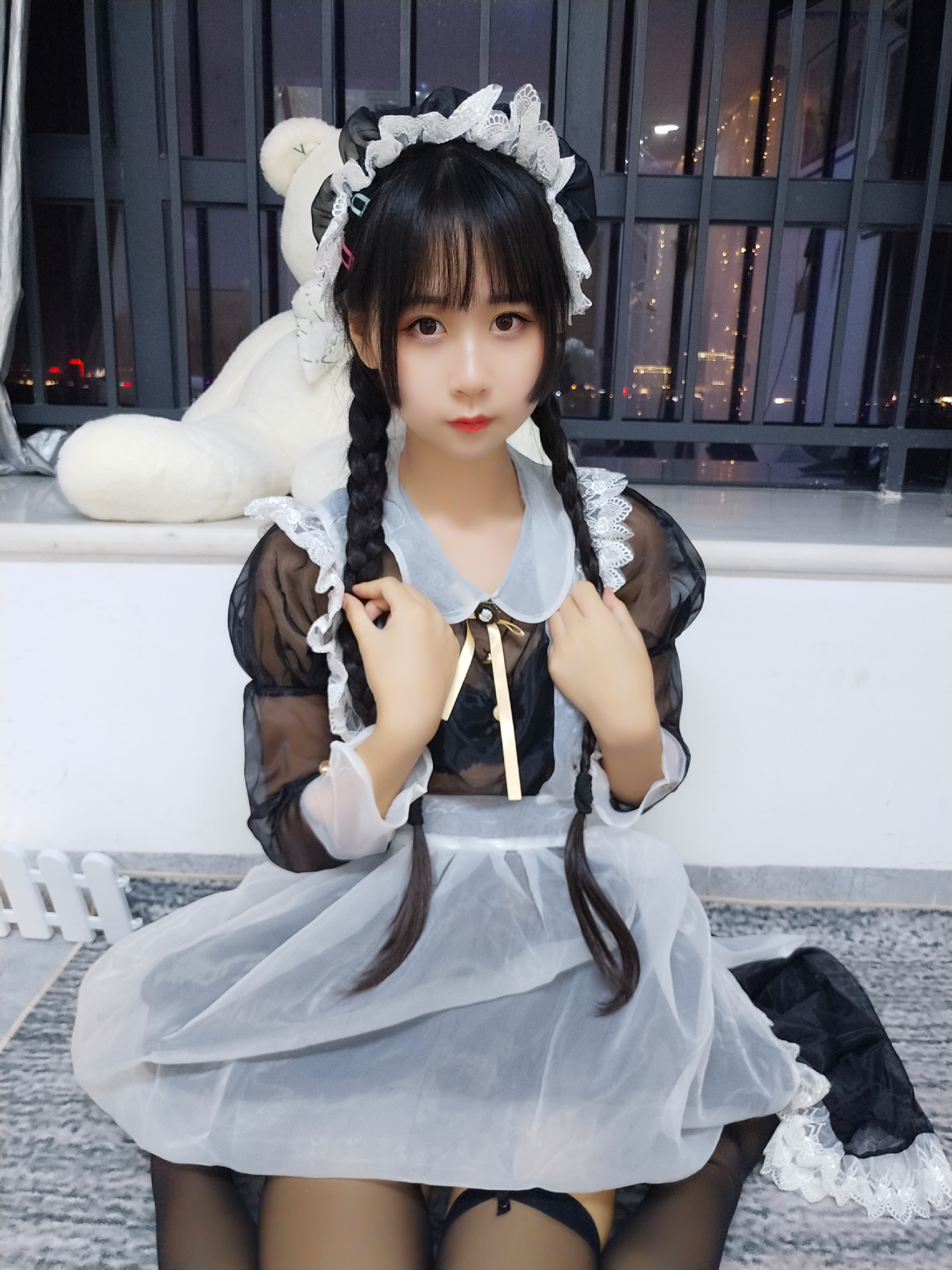 图片[17]-萌芽儿o0 NO.004 透明女仆自拍 [24P90M]-六色网