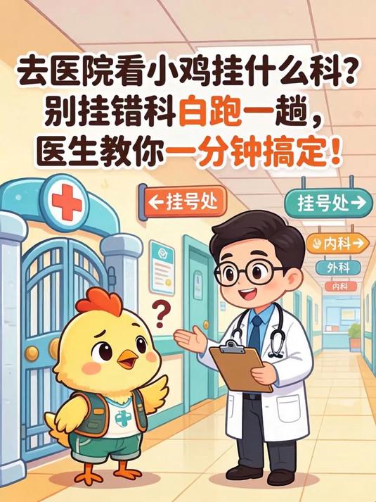 去医院看小鸡挂什么科？别挂错科白跑一趟，医生教你一分钟搞定！