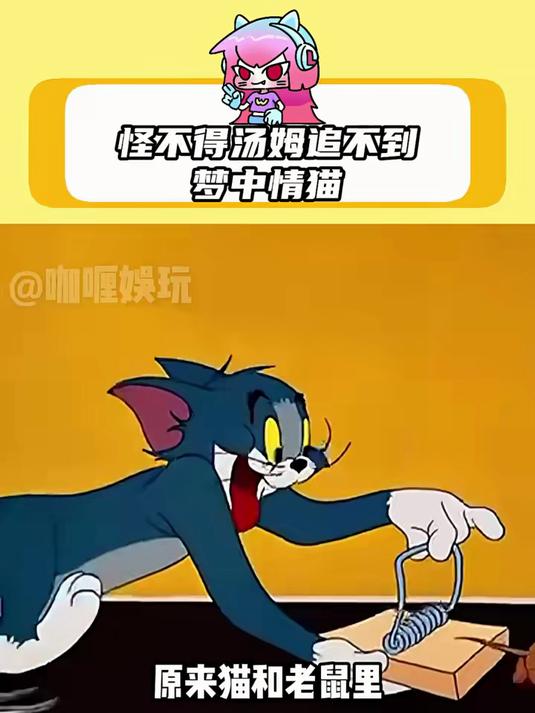 我说怎么汤姆猫追不到呢