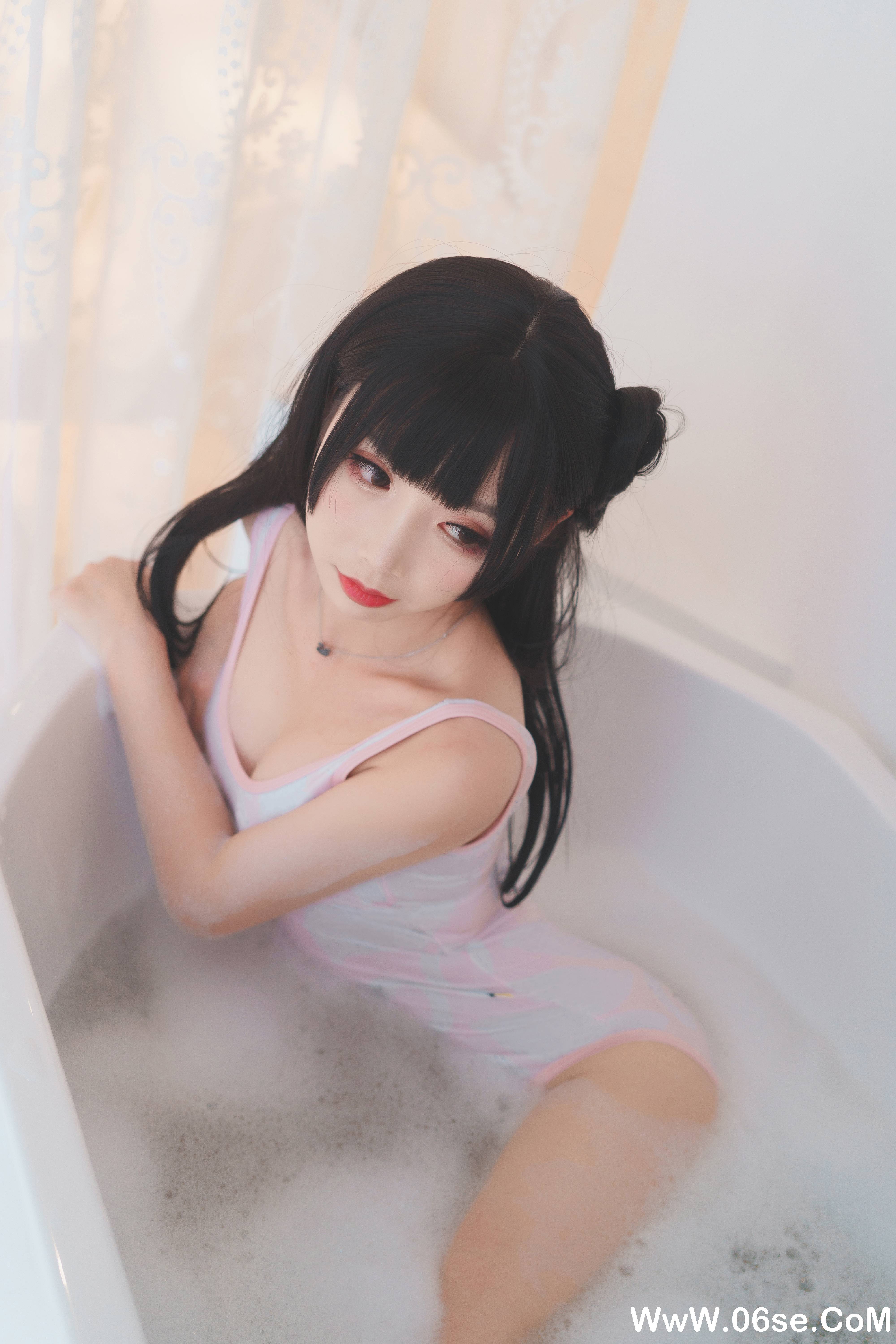 图片[30]-Coser面饼仙儿 NO.065 – 浴缸泡泡[41P426M]-六色网