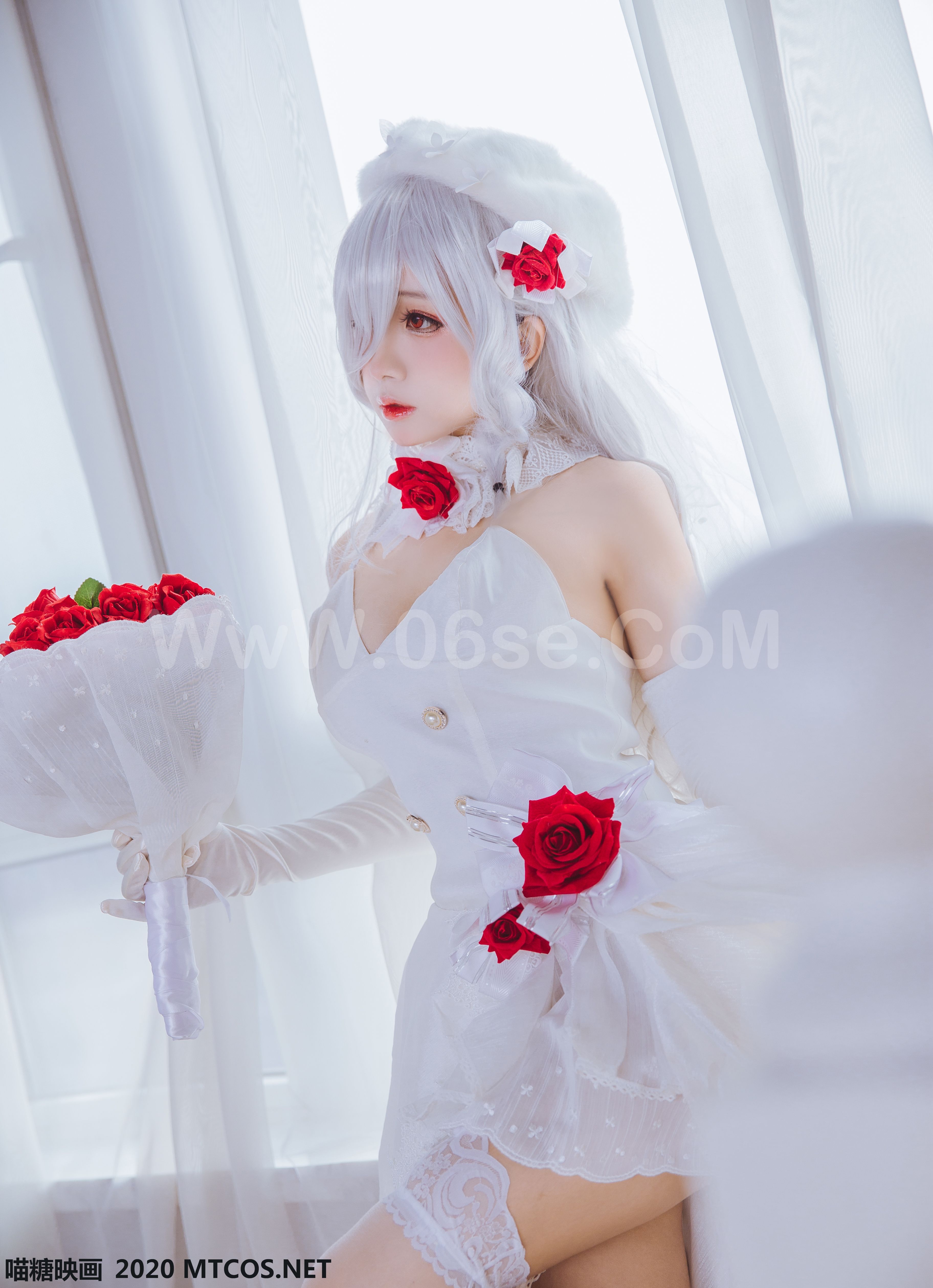 [MTCos] 喵糖映画 Vol.123 花嫁COS-六色网-六色网