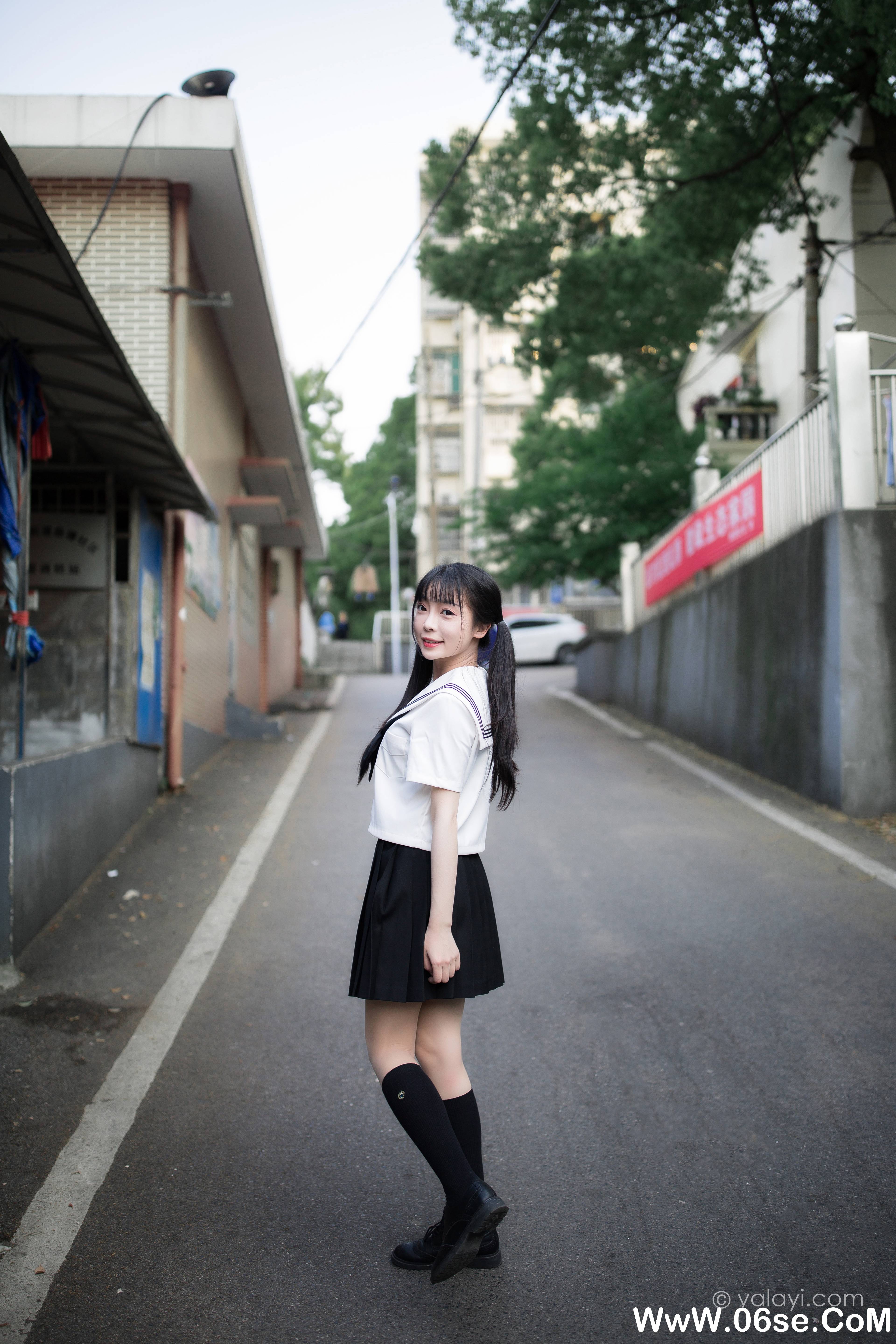 图片[35]-[YALAYI雅拉伊] 2020.07.20 NO.671 妙妙《放学一起走》[41P+1P360M]-六色网