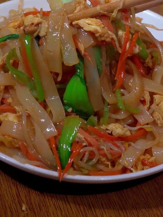 全家人都爱吃的炒河粉