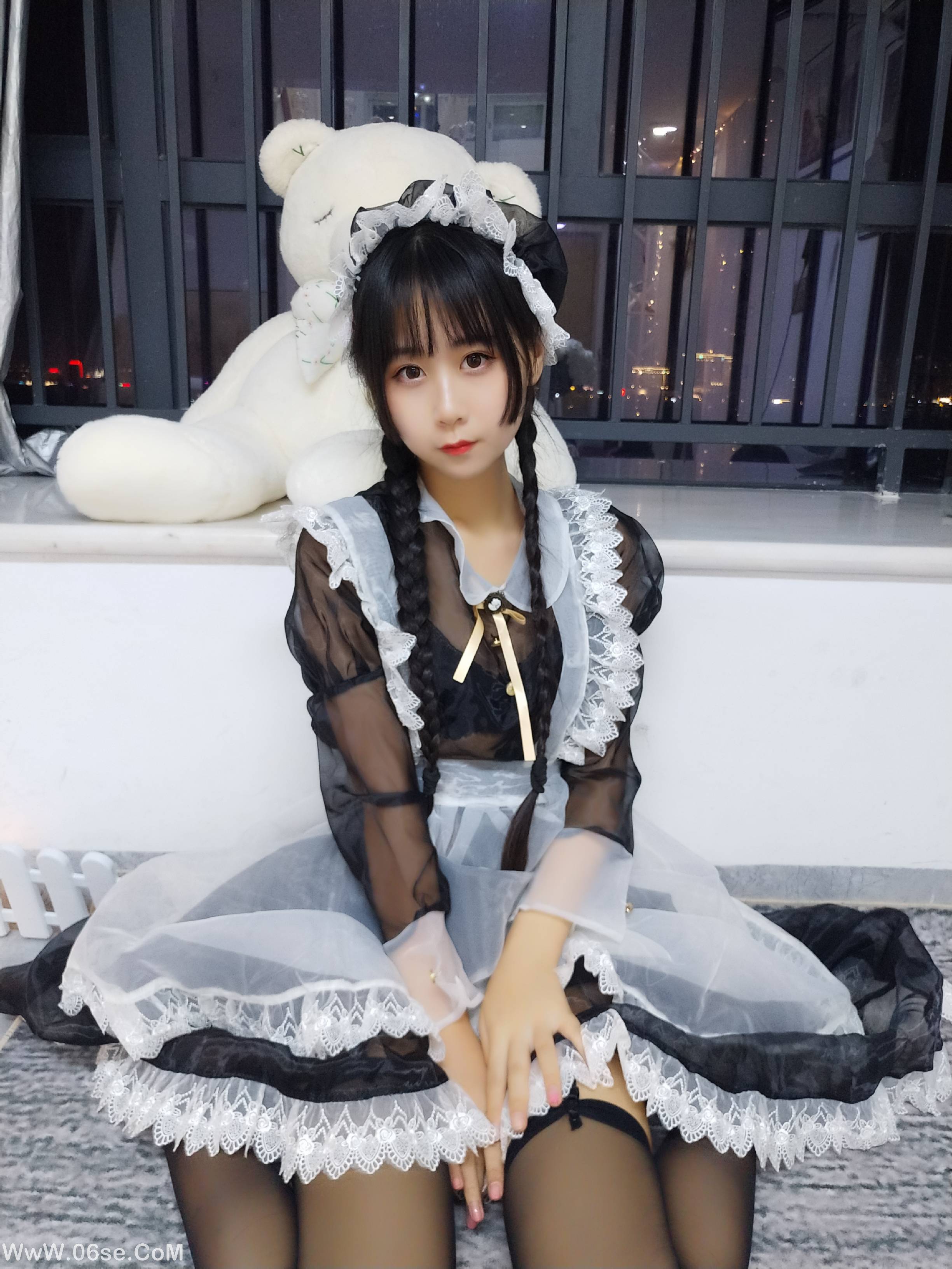 图片[19]-萌芽儿o0 NO.004 透明女仆自拍 [24P90M]-六色网