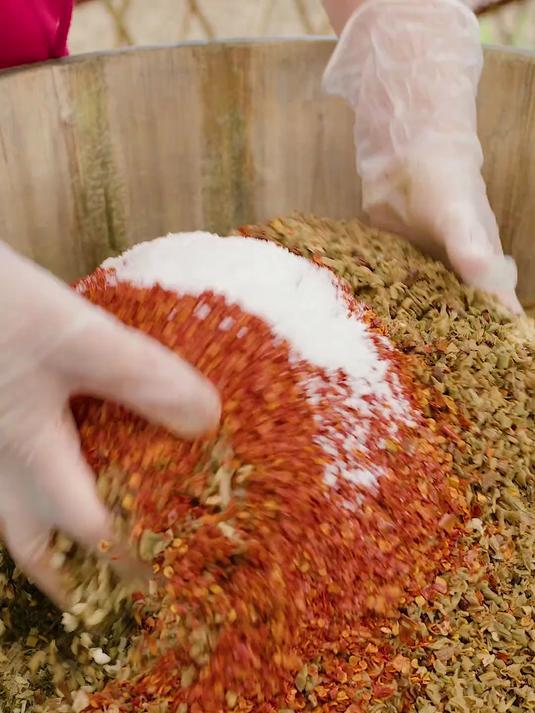 外婆菜炒肉末，香到能扒三碗