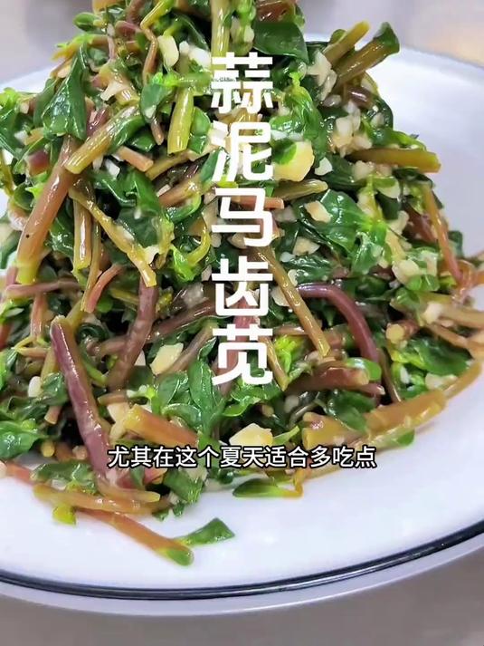 马菜又叫长寿菜不懂的当它是草，懂得当它是宝