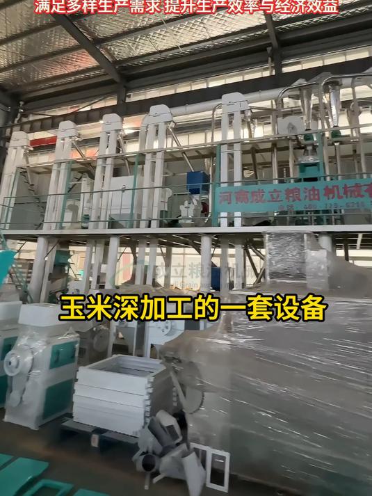 自动日产60吨玉米深加工设备 自动日产100吨玉米成套设备生产线
