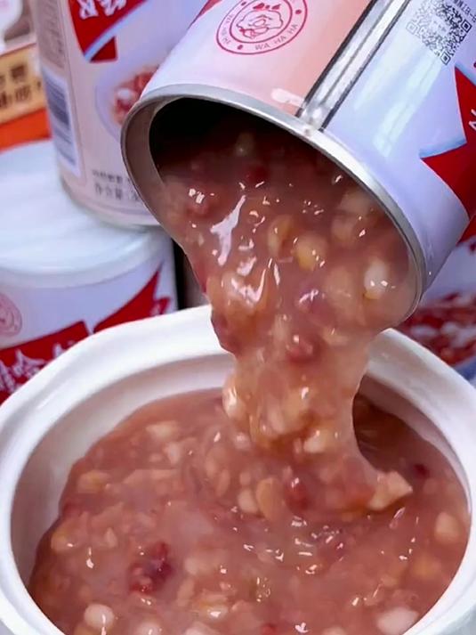 从小喝到大的娃哈哈八宝粥～