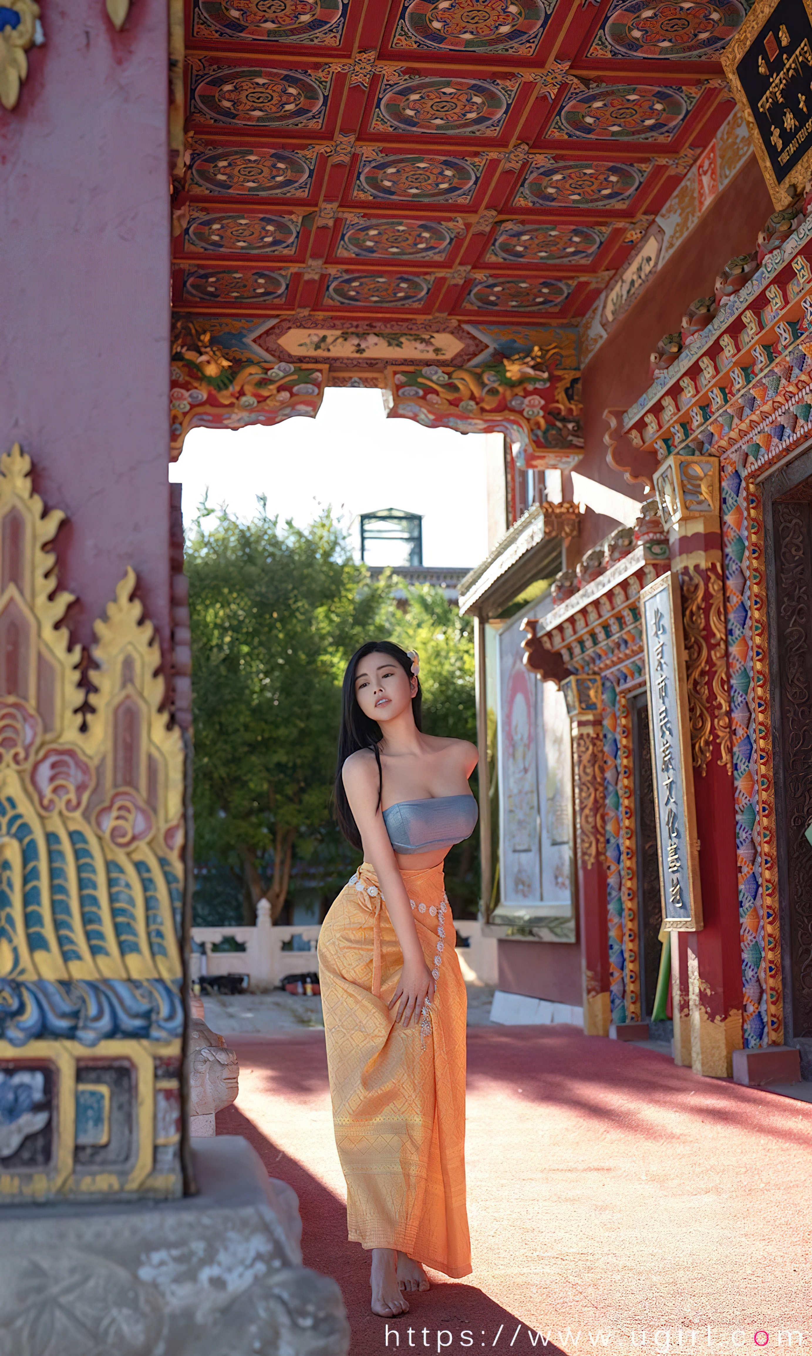 图片[19]-[Ugirls爱尤物] No.2443 Selena – Na Lu (娜露)-六色网