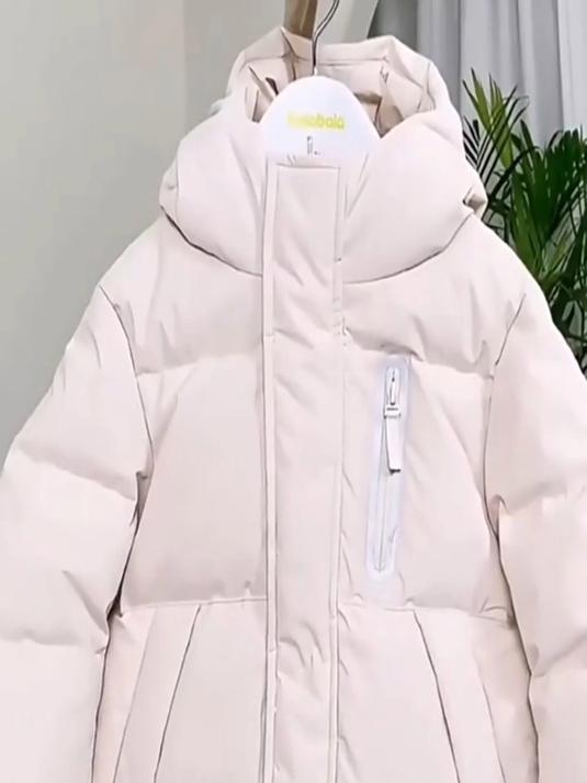 巴拉巴拉中长款加厚儿童羽绒服