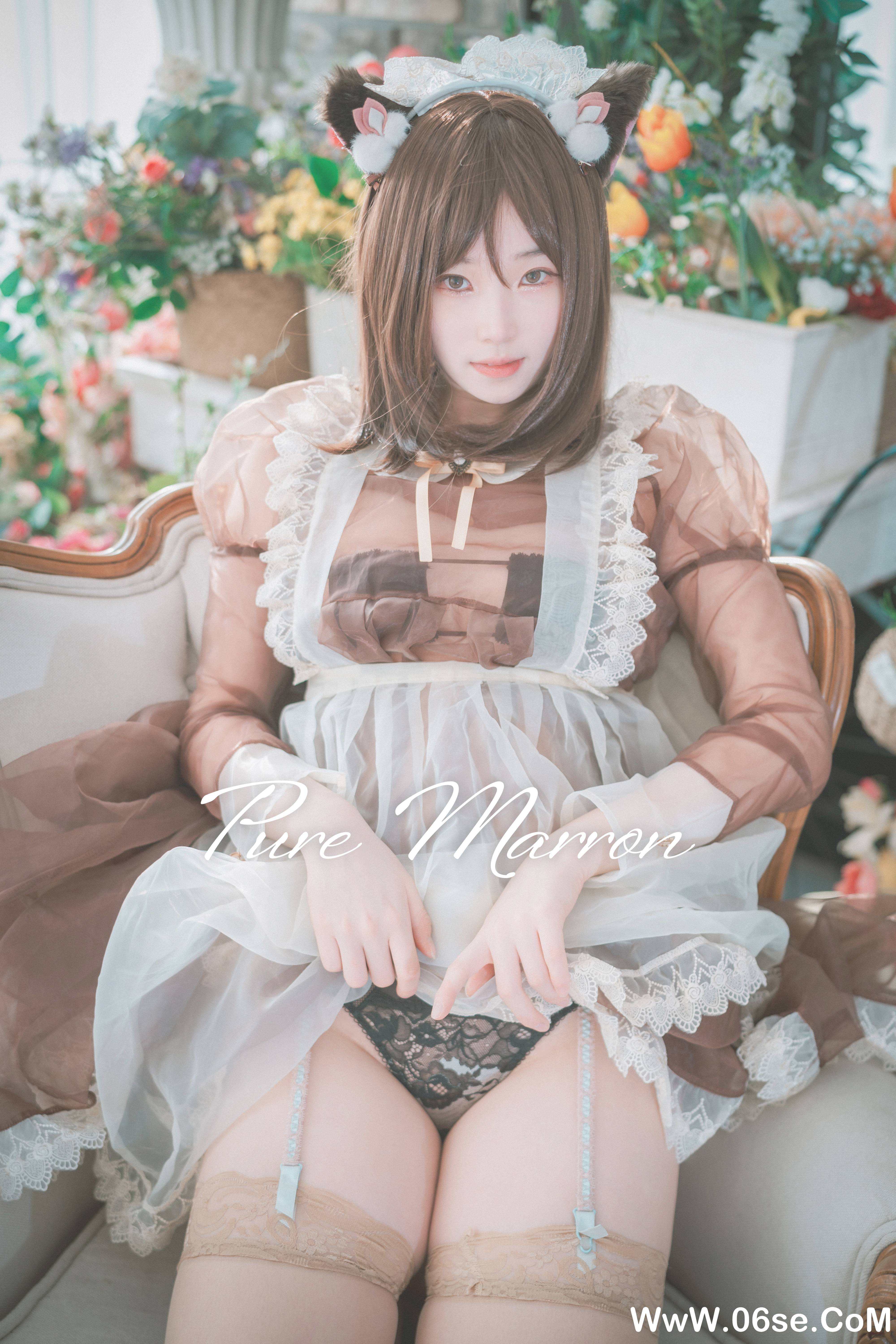图片[44]-DJAWA – NO.090 Pure Marron (Maid) [44P448M]-六色网