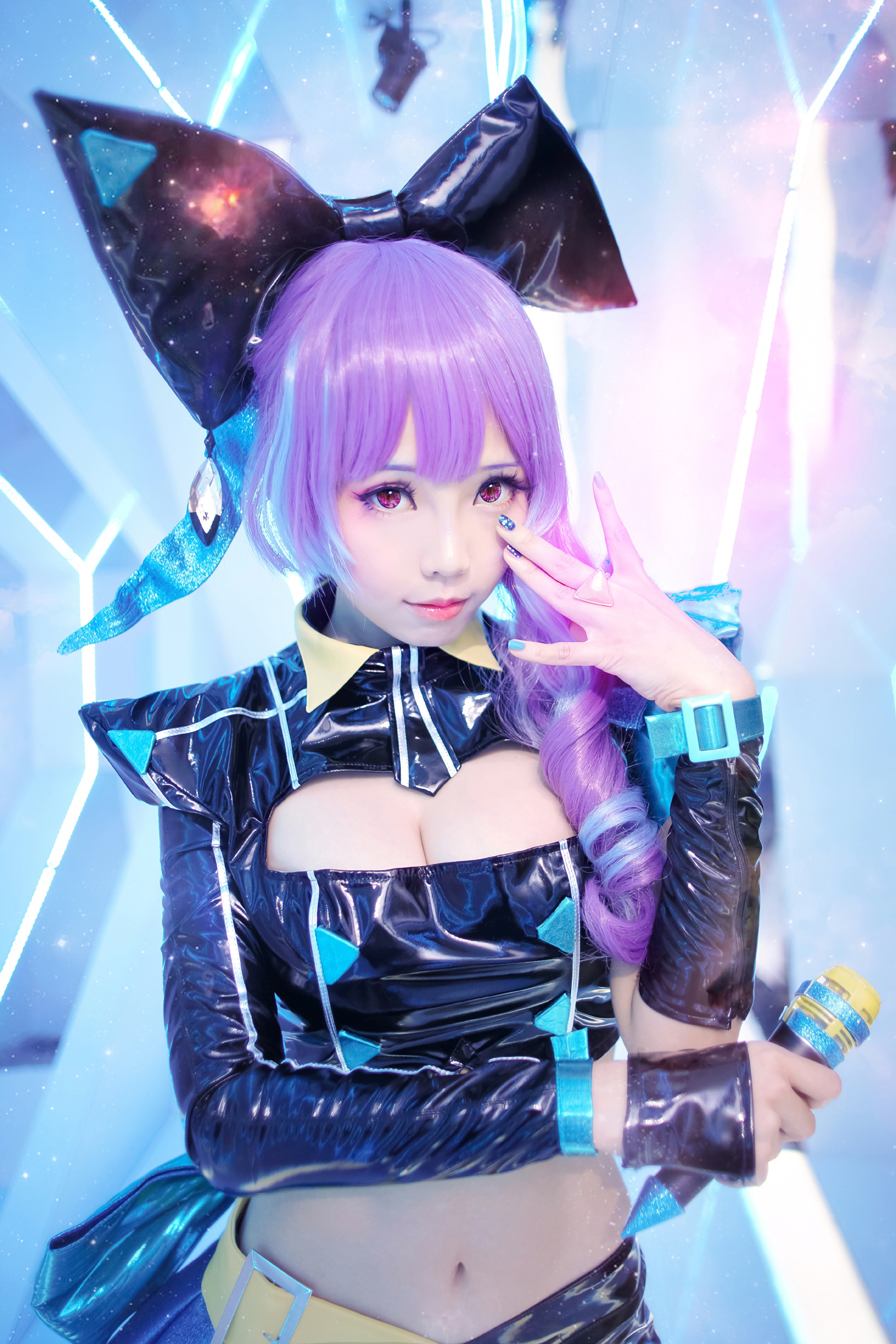图片[3]-Ely_eee(ElyEE子) NO.052 — 电音打歌服[9P16M]-六色网